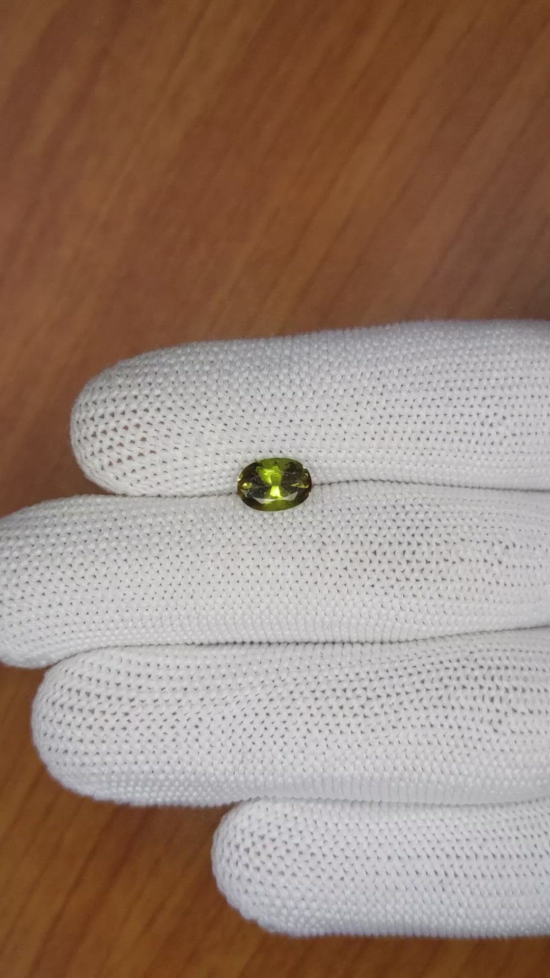1.11 Ct. Andalusite from Madagascar Size Video