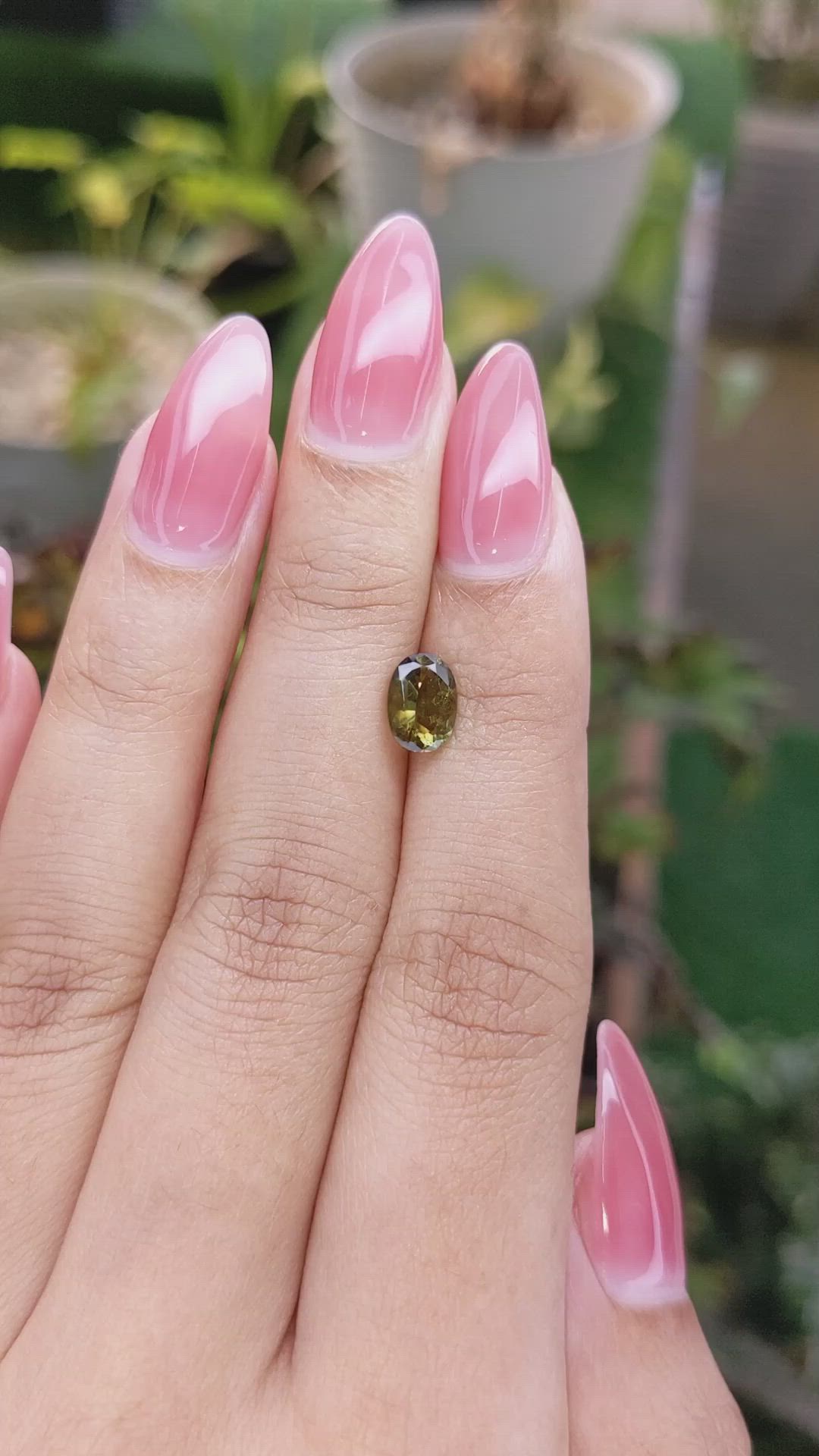 1.11 Ct. Andalusite from Madagascar Size Video
