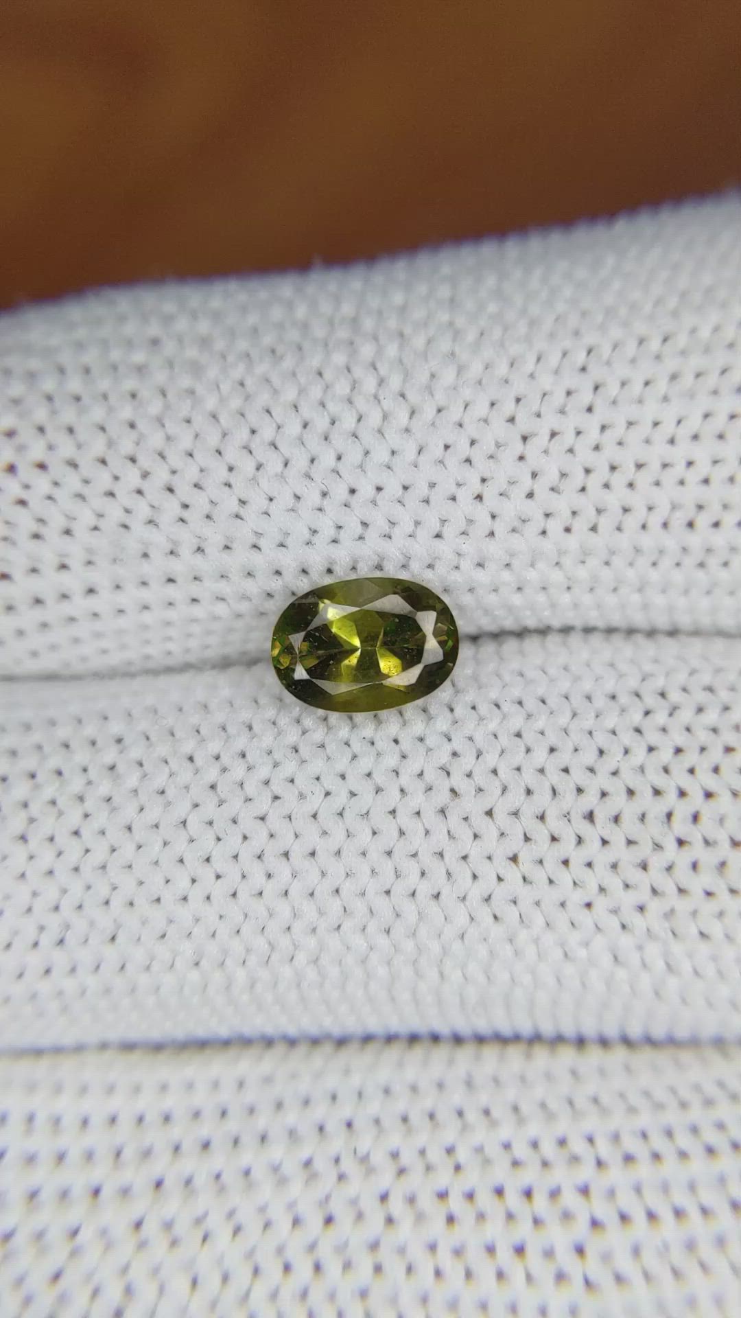 1.11 Ct. Andalusite from Madagascar Size Video