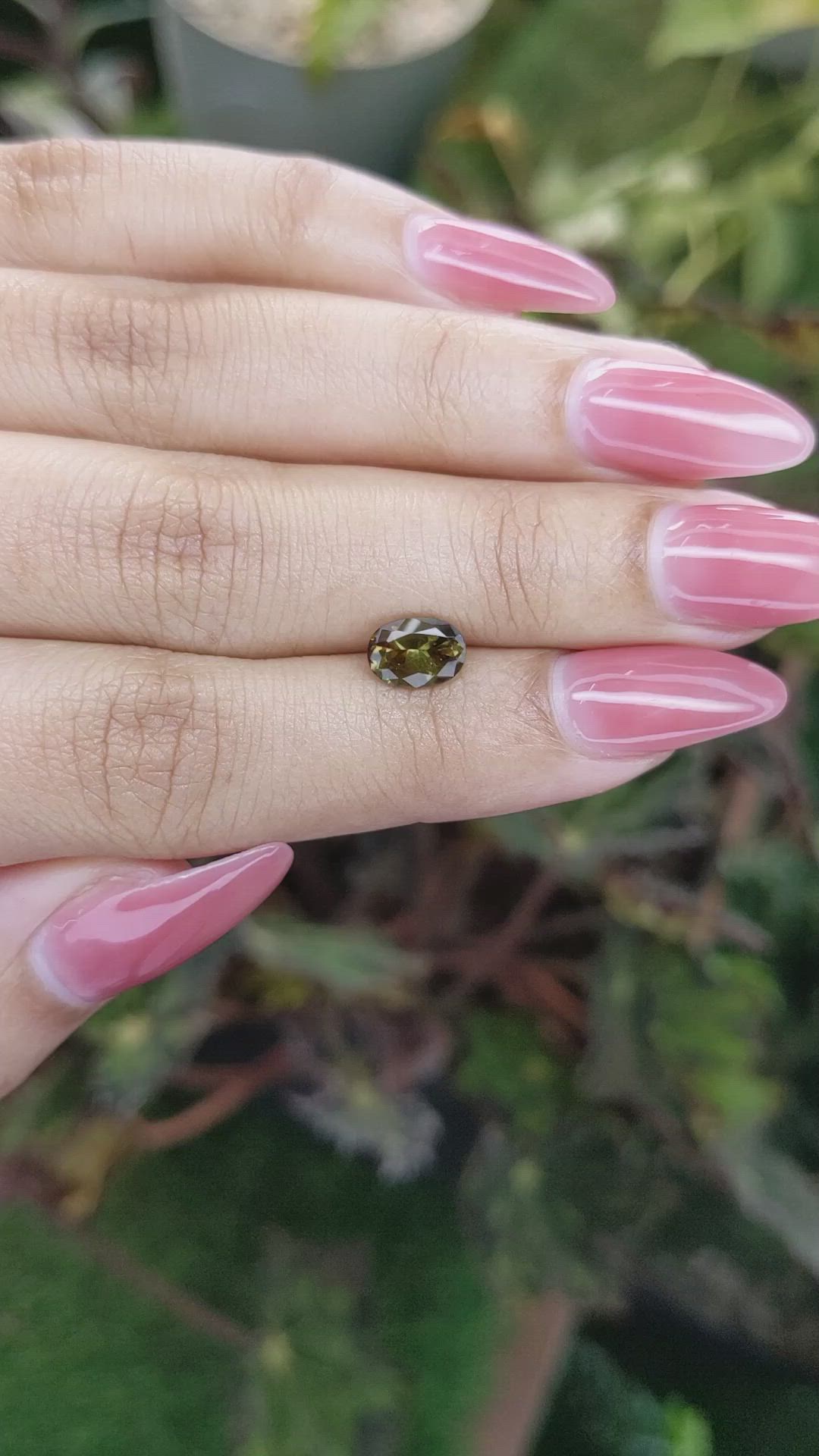 1.11 Ct. Andalusite from Madagascar Size Video