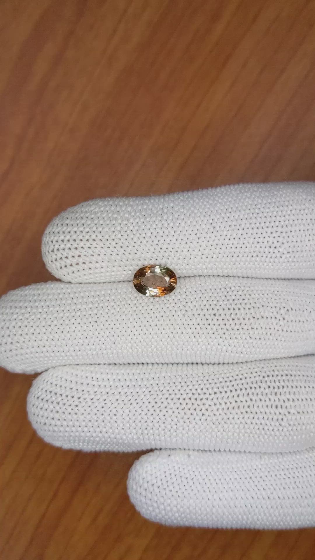 1.11 Ct. Andalusite from Madagascar Size Video
