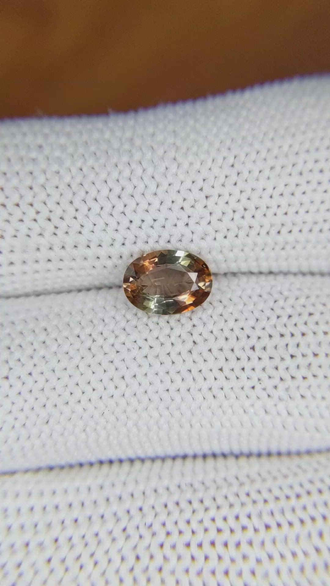 1.11 Ct. Andalusite from Madagascar Size Video