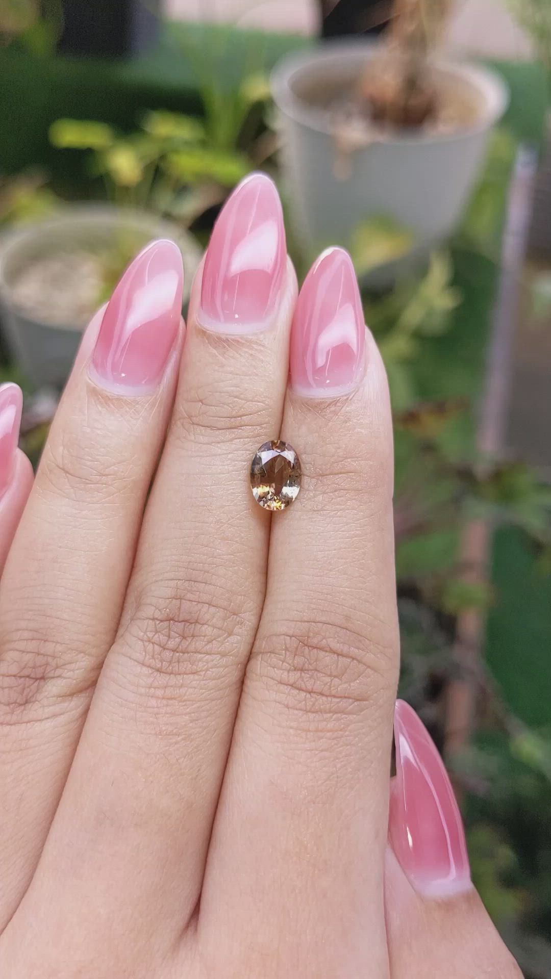 1.11 Ct. Andalusite from Madagascar Size Video