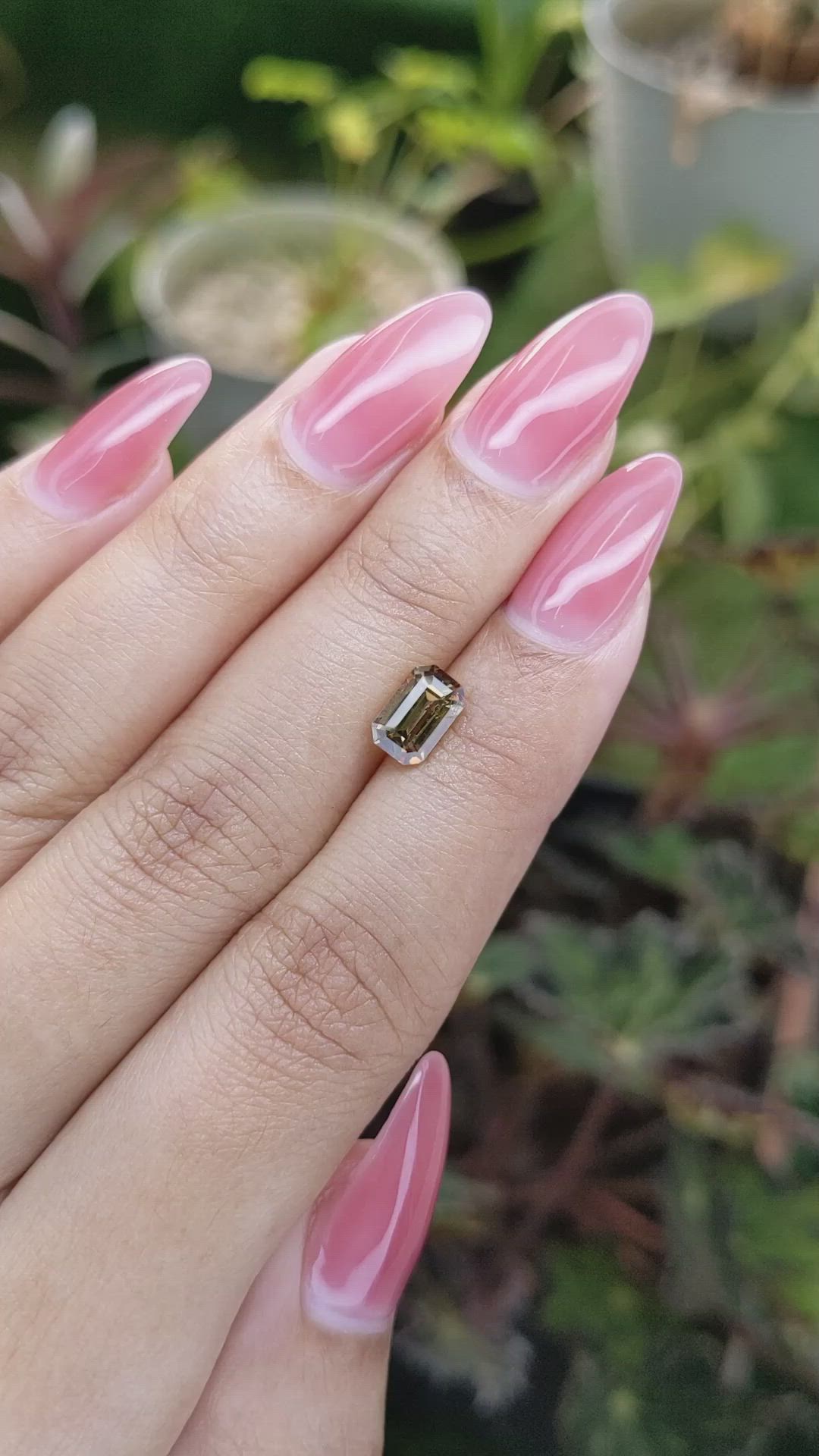 1.28 Ct. Andalusite from Madagascar Size Video
