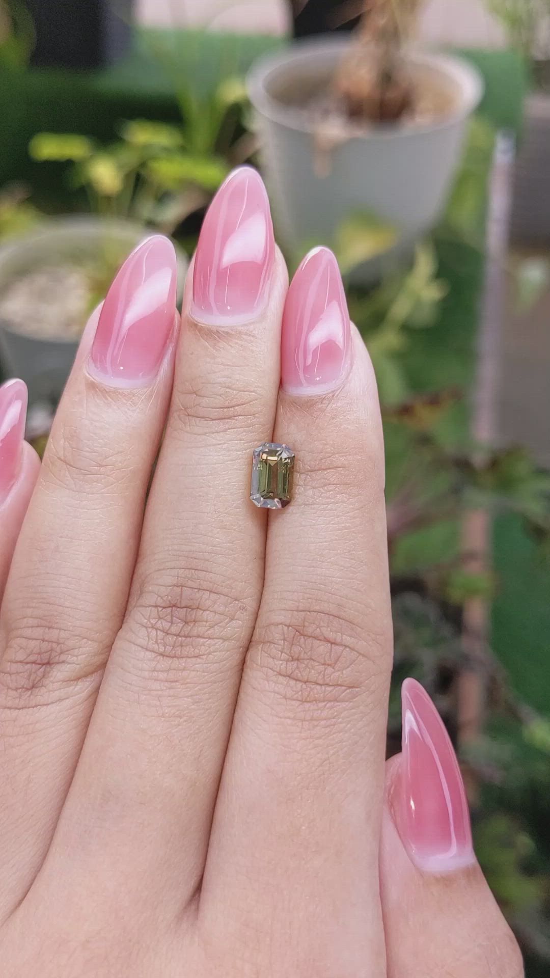 1.28 Ct. Andalusite from Madagascar Size Video