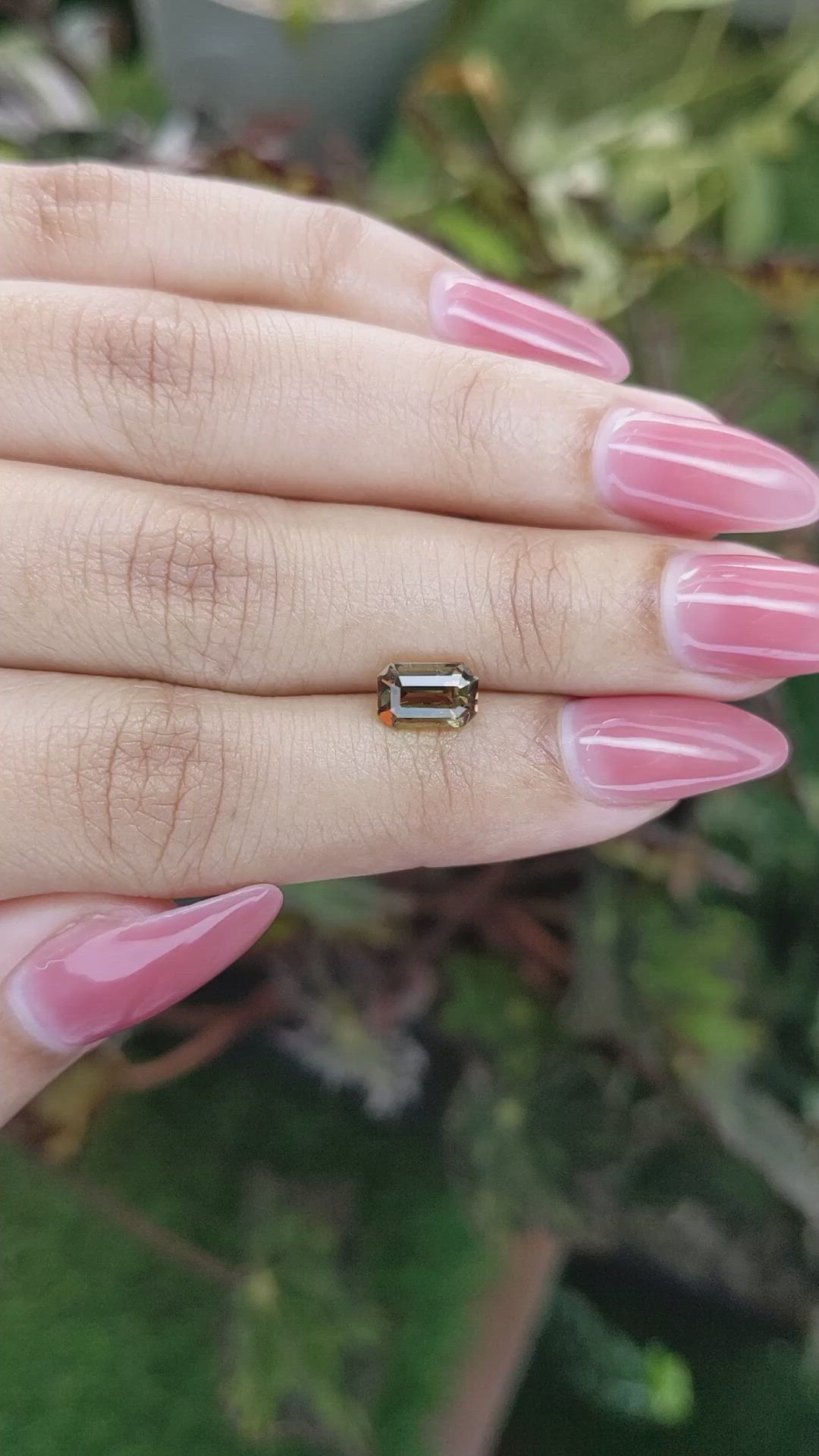 1.28 Ct. Andalusite from Madagascar Size Video