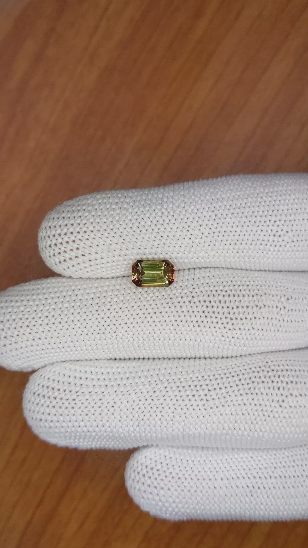 1.28 Ct. Andalusite from Madagascar Size Video