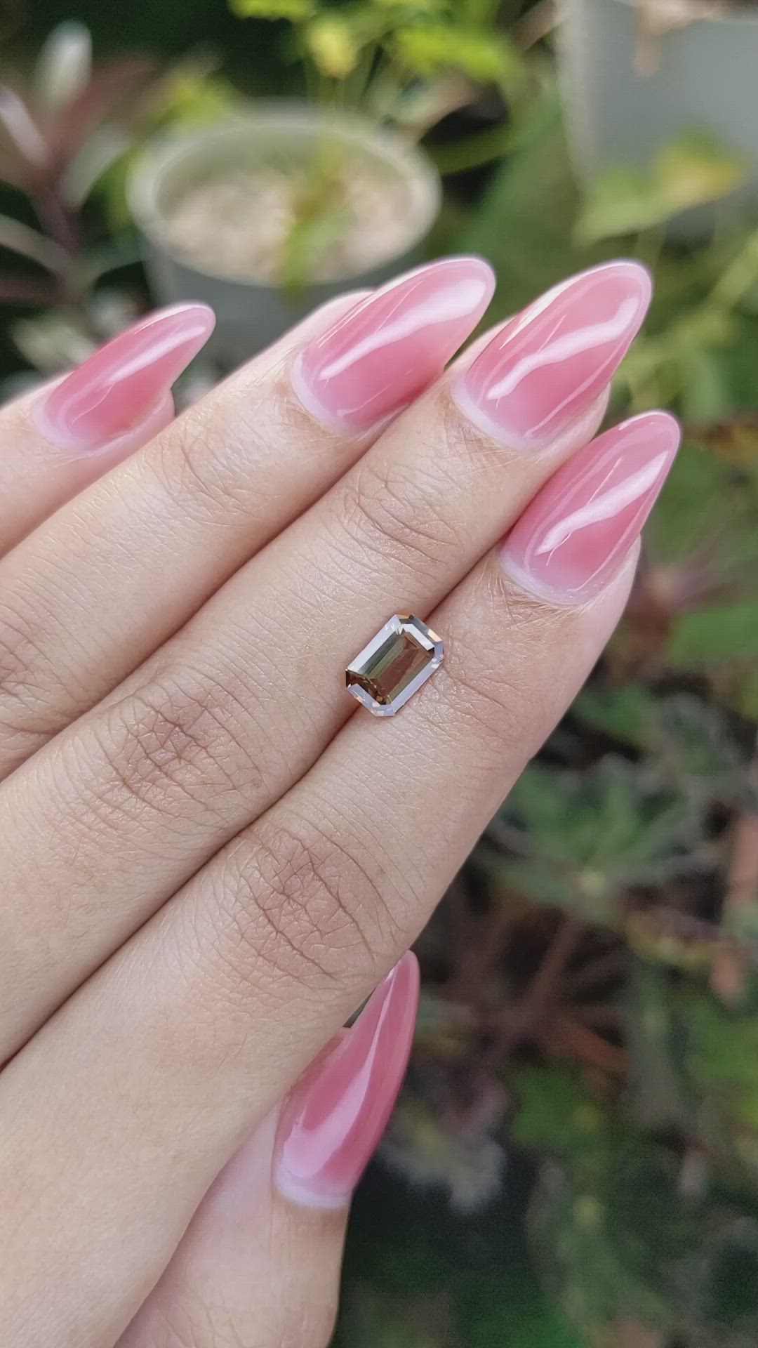 1.28 Ct. Andalusite from Madagascar Size Video