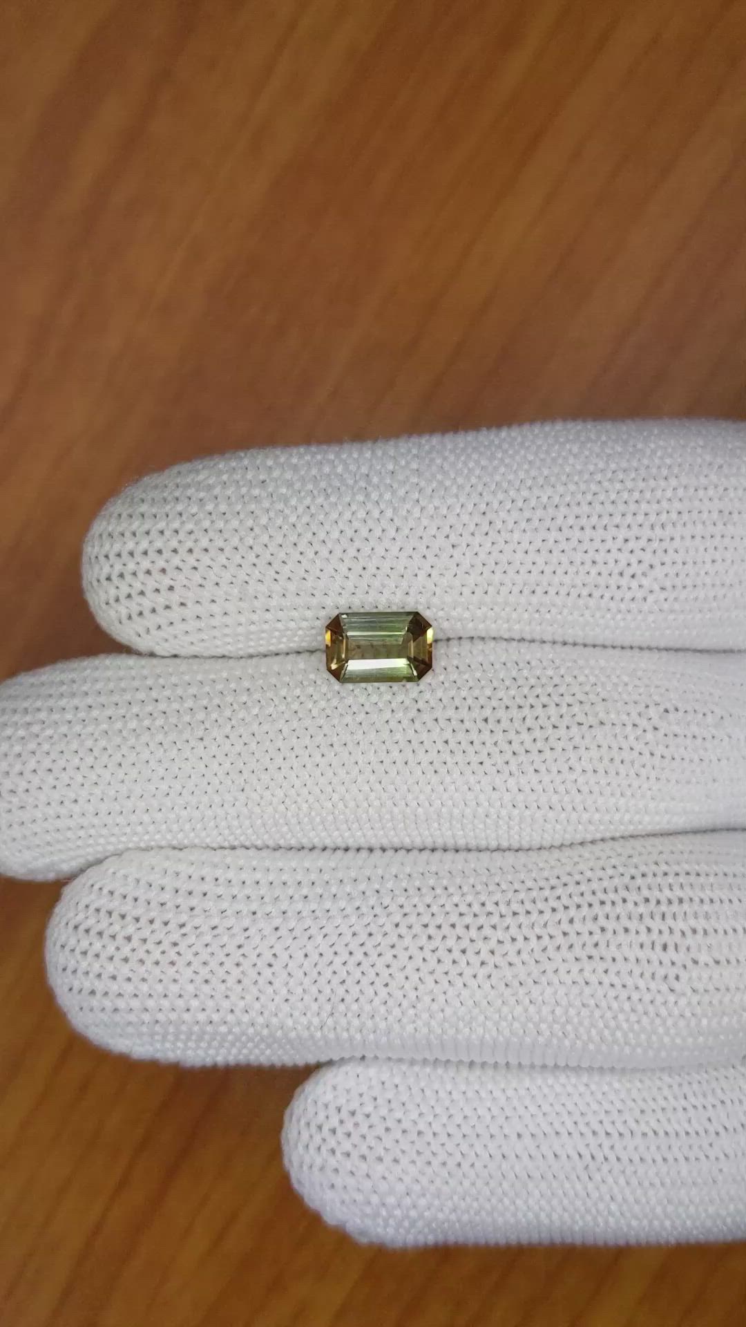 1.28 Ct. Andalusite from Madagascar Size Video