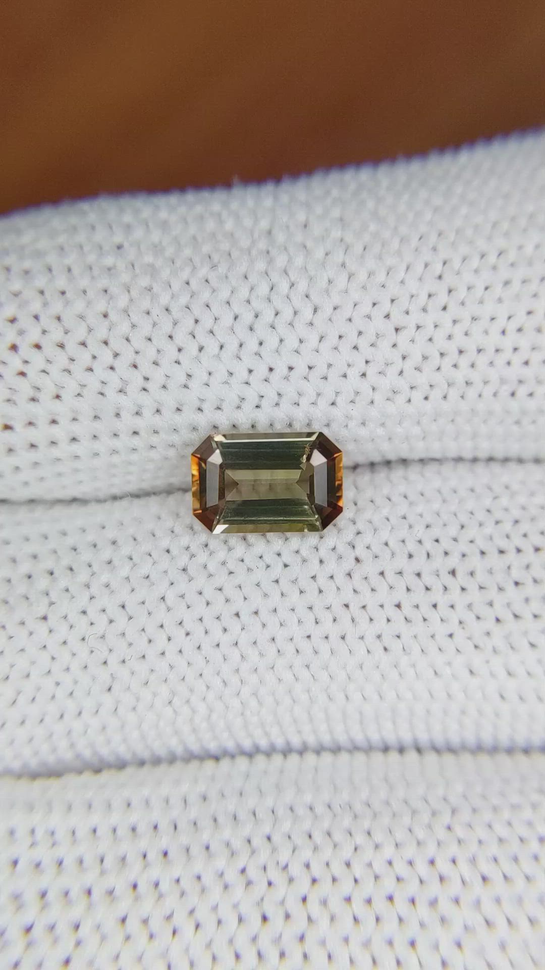 1.28 Ct. Andalusite from Madagascar Size Video