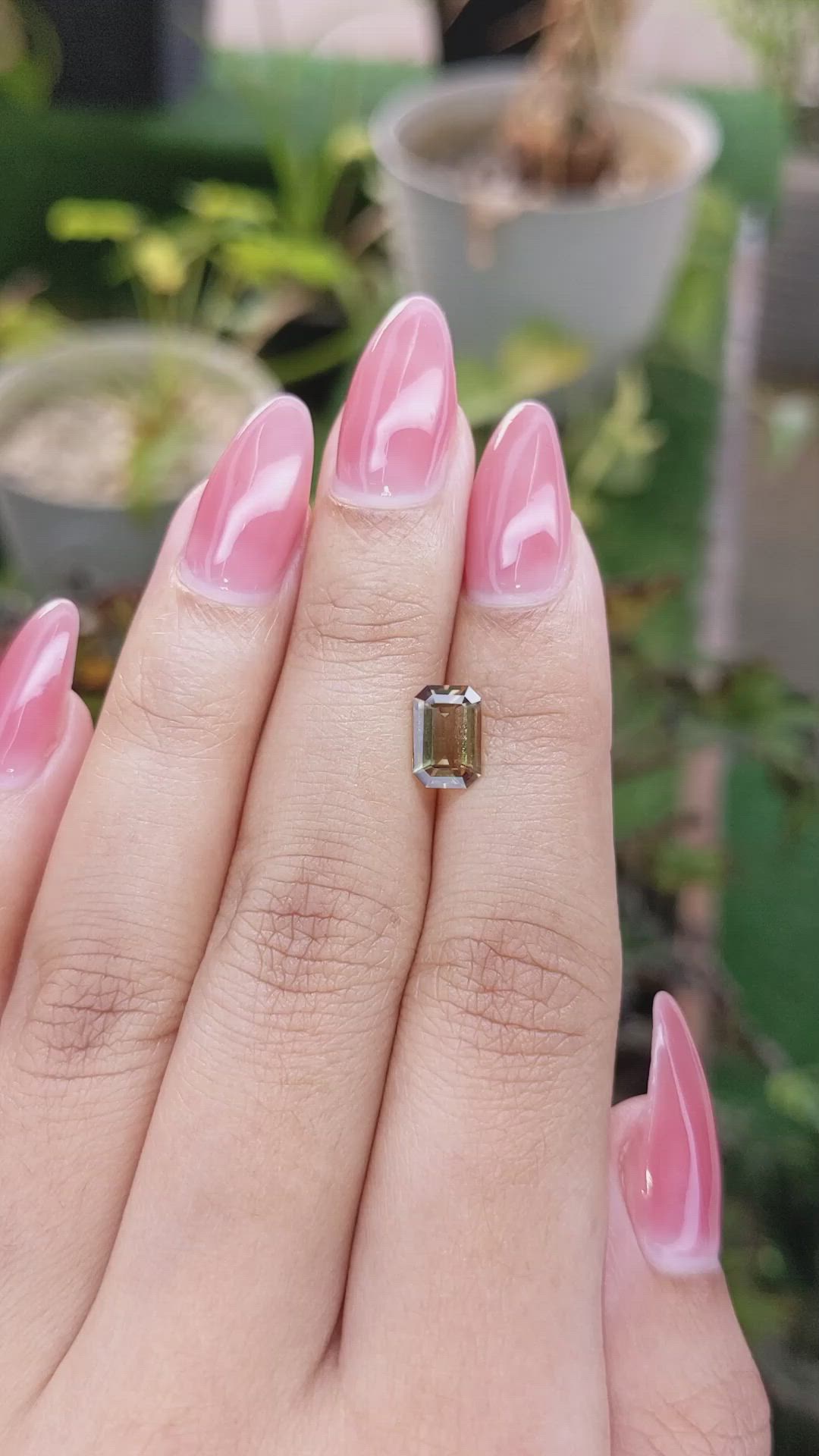 1.28 Ct. Andalusite from Madagascar Size Video