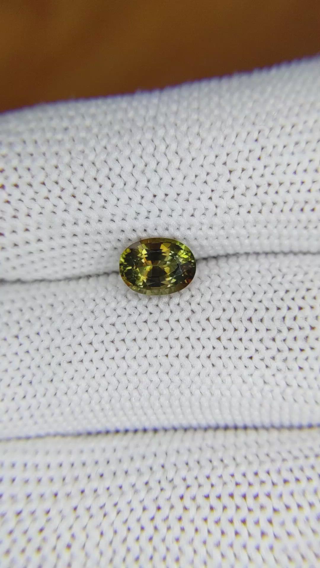 1.13 Ct. Andalusite from Madagascar Size Video
