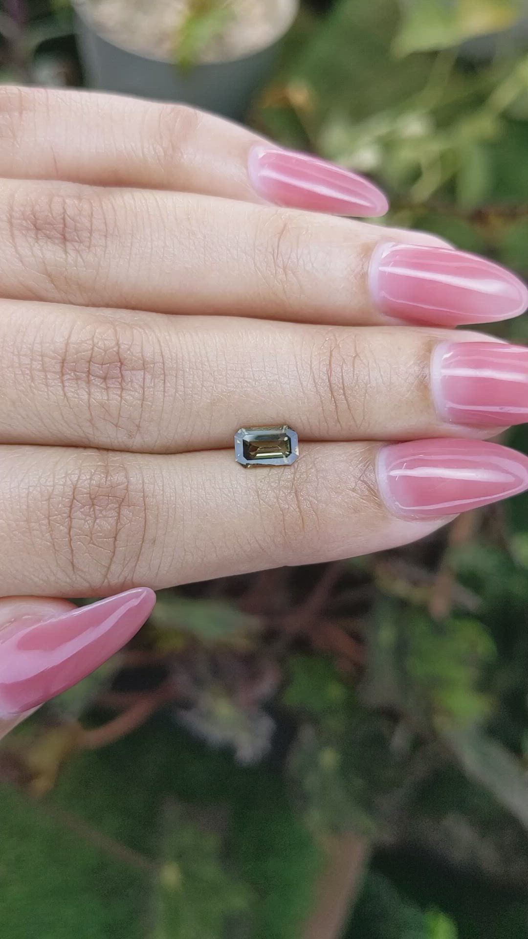 0.84 Ct. Andalusite from Madagascar Size Video