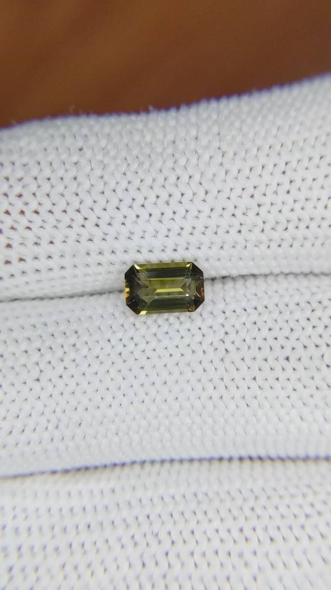 0.84 Ct. Andalusite from Madagascar Size Video