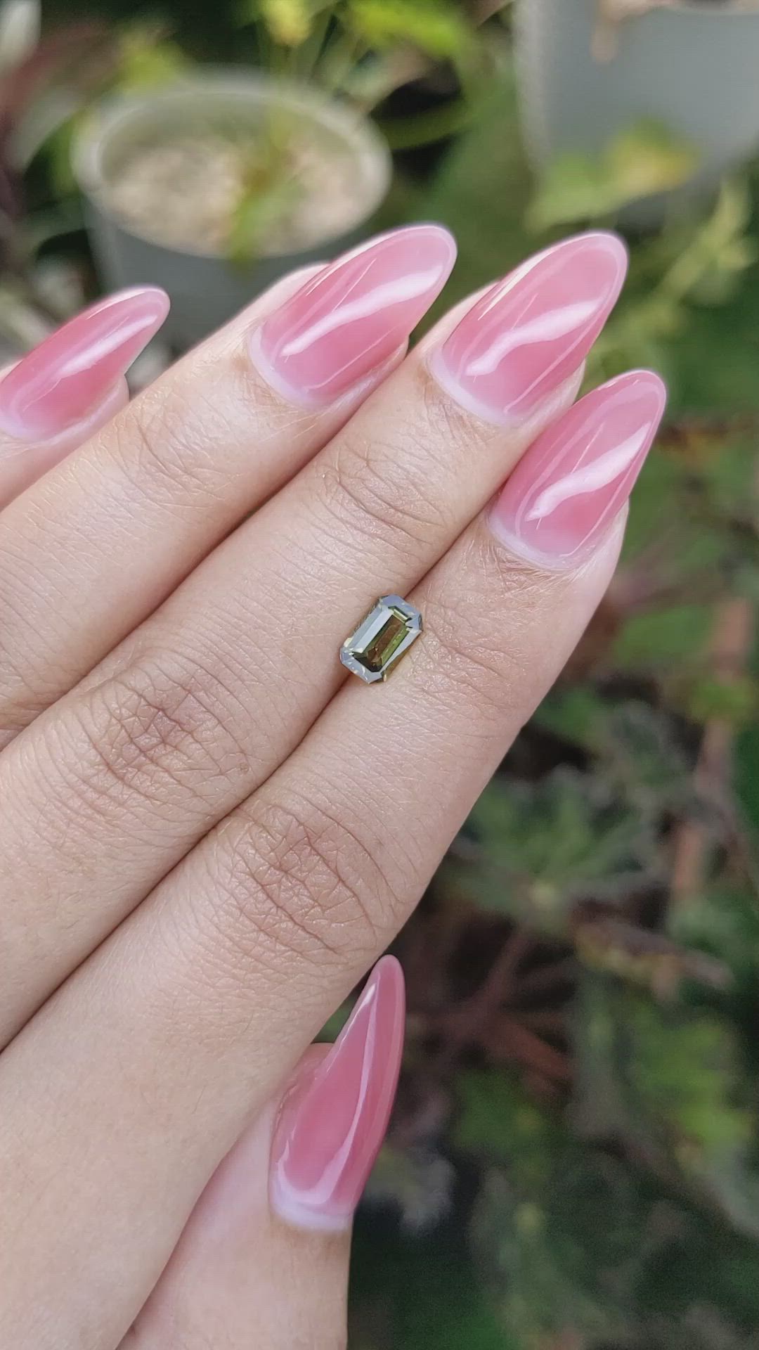 0.84 Ct. Andalusite from Madagascar Size Video