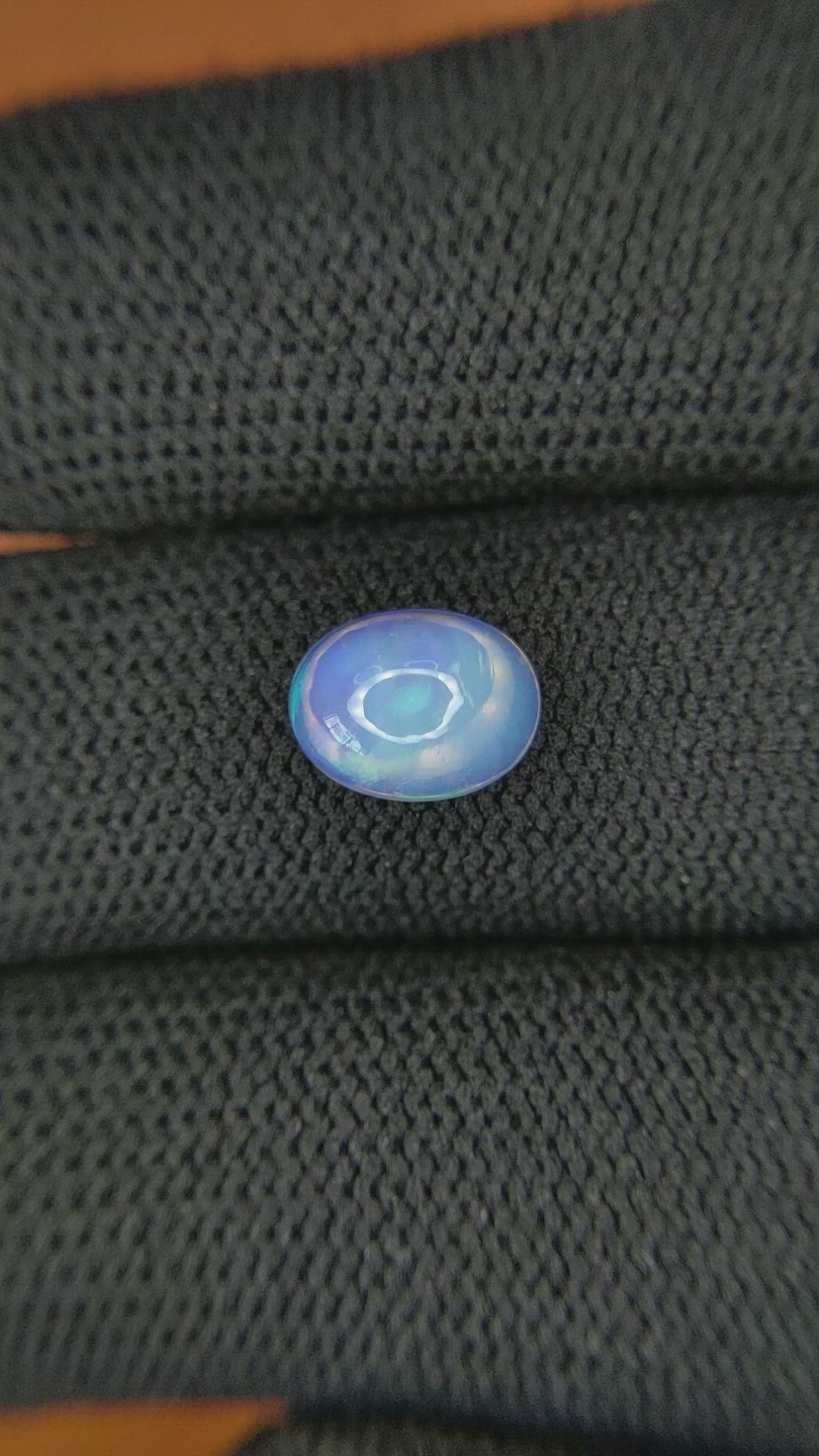 1.41 Ct. Cabochon White Opal from Australia Size Video