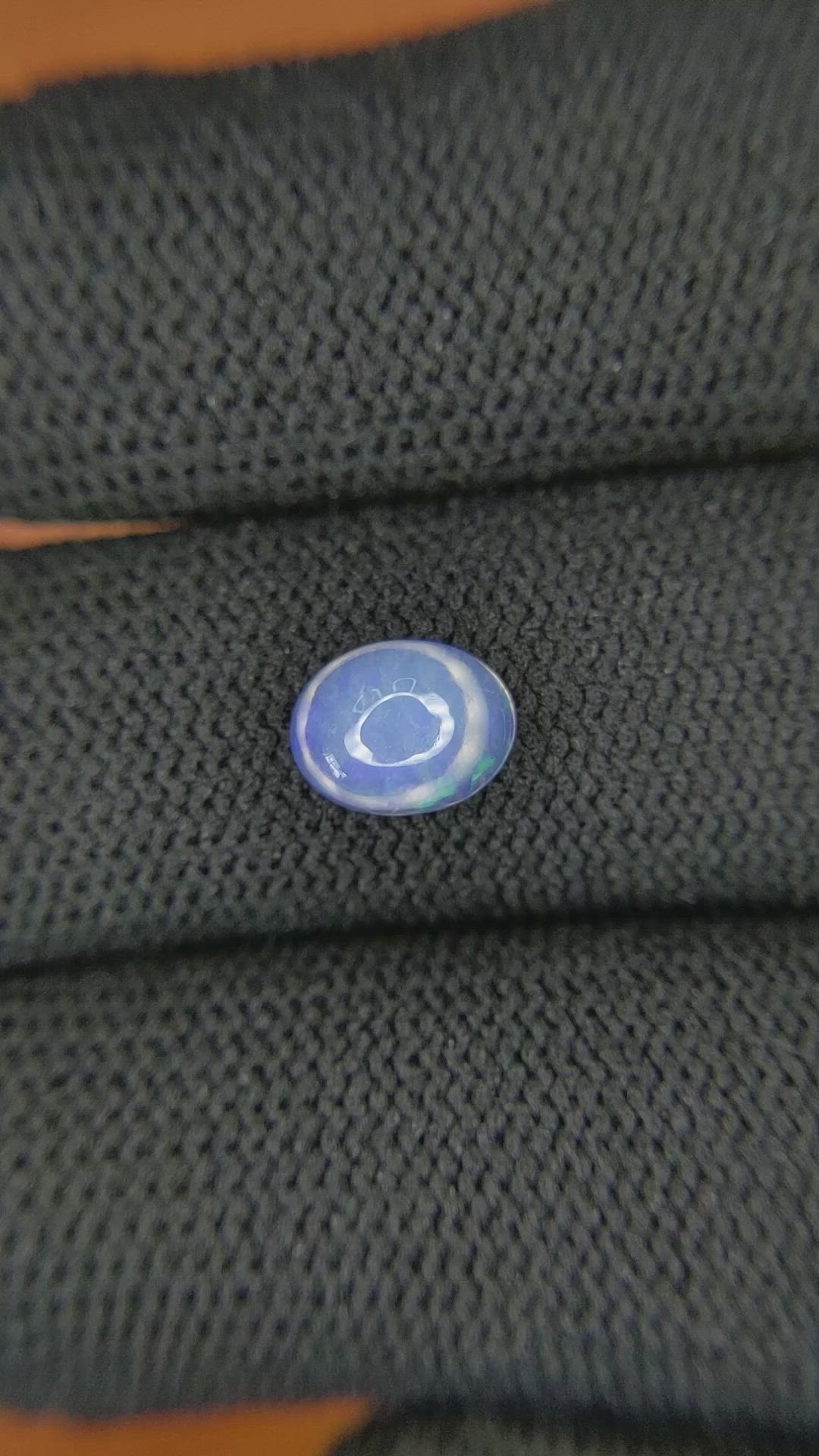 1.03 Ct. Cabochon White Opal from Australia Size Video