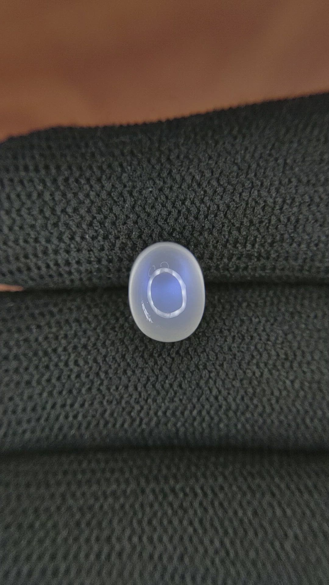 3.06 Ct. Cabochon Moonstone from Madagascar Size Video
