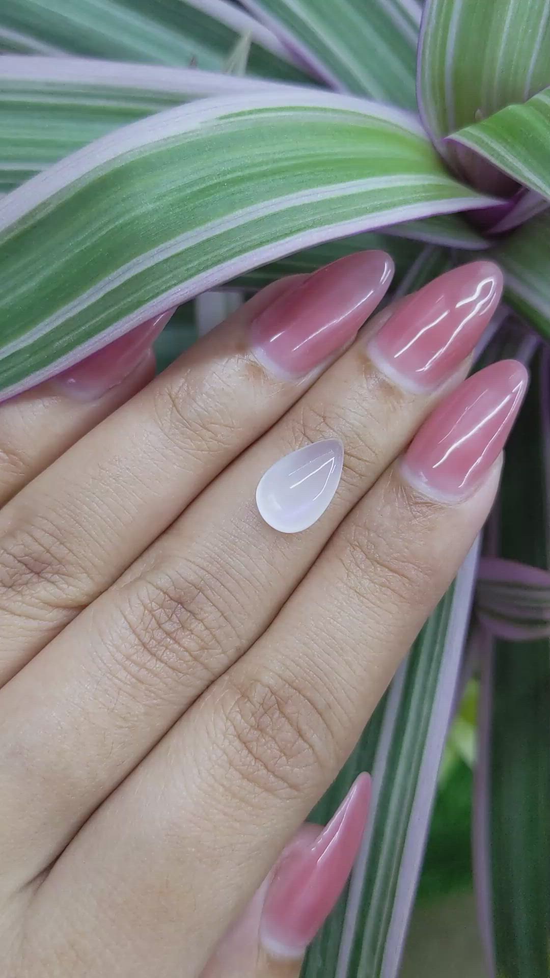 2.69 Ct. Cabochon Moonstone from Madagascar Size Video