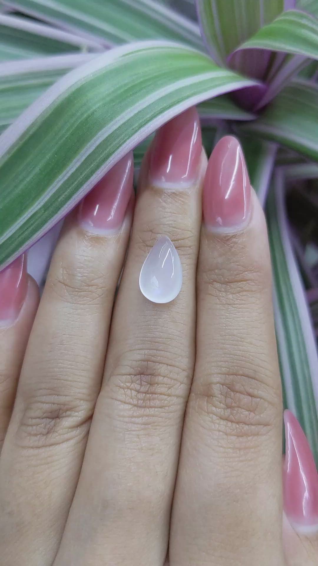 2.69 Ct. Cabochon Moonstone from Madagascar Size Video