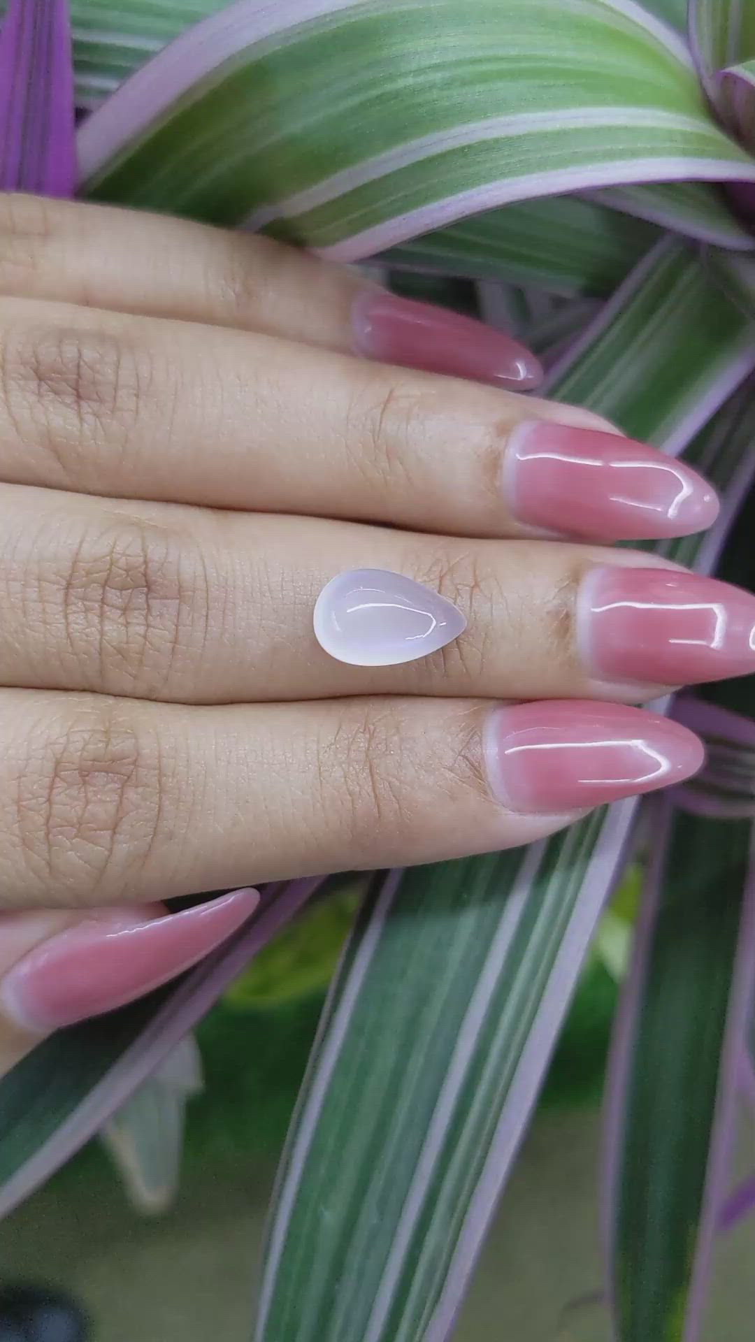 2.69 Ct. Cabochon Moonstone from Madagascar Size Video