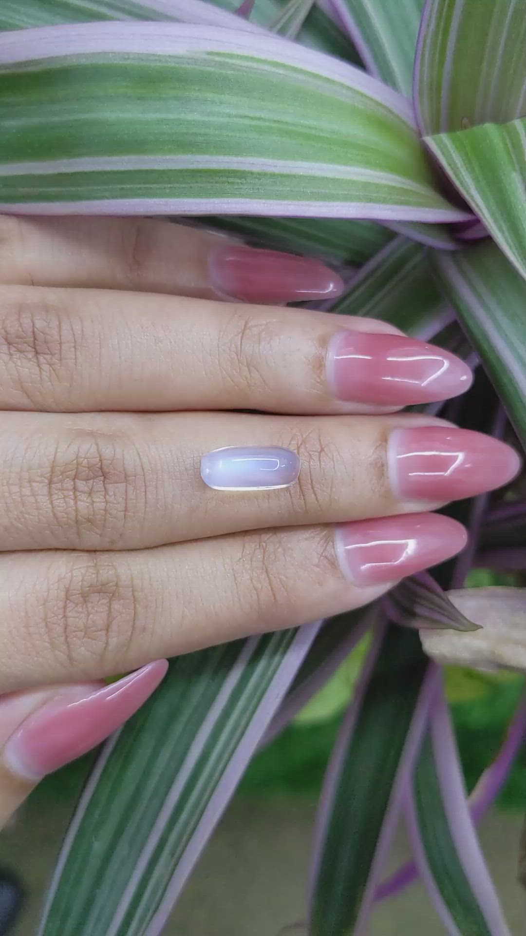 2.95 Ct. Cabochon Moonstone from Madagascar Size Video