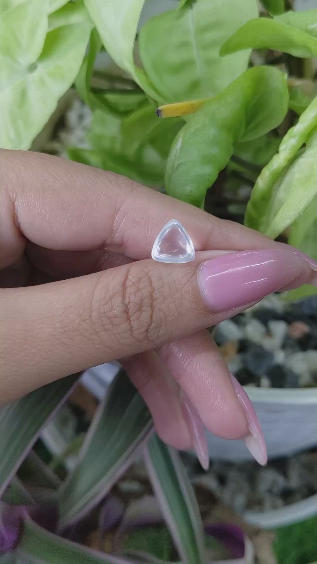 2.65 Ct. Cabochon Moonstone from Madagascar Size Video