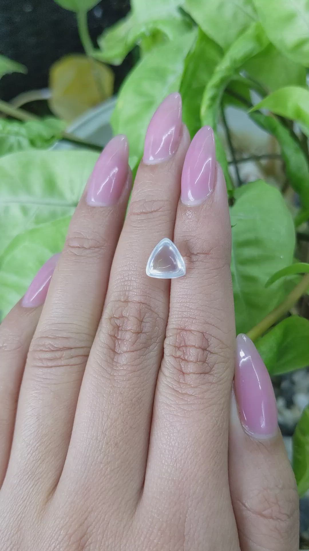 2.65 Ct. Cabochon Moonstone from Madagascar Size Video