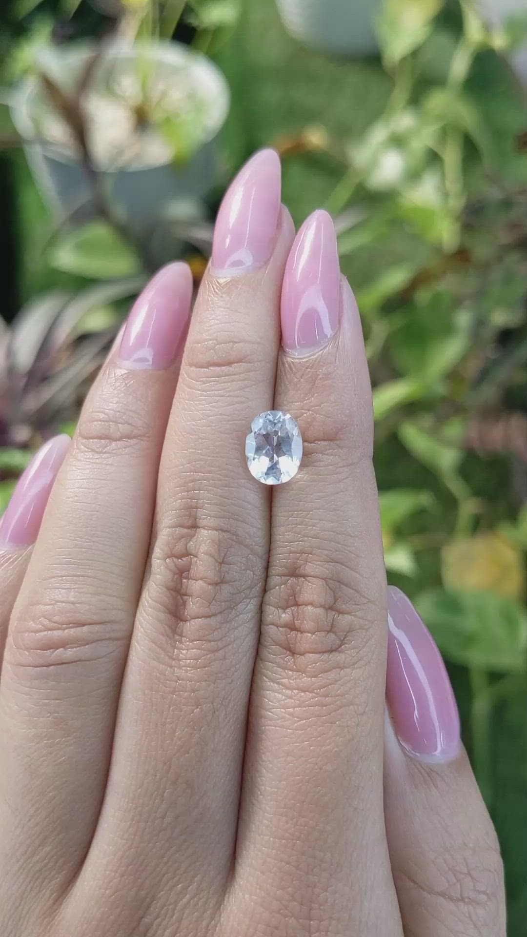 2.27 Ct. Cabochon Topaz from Ceylon (Sri Lanka) Size Video