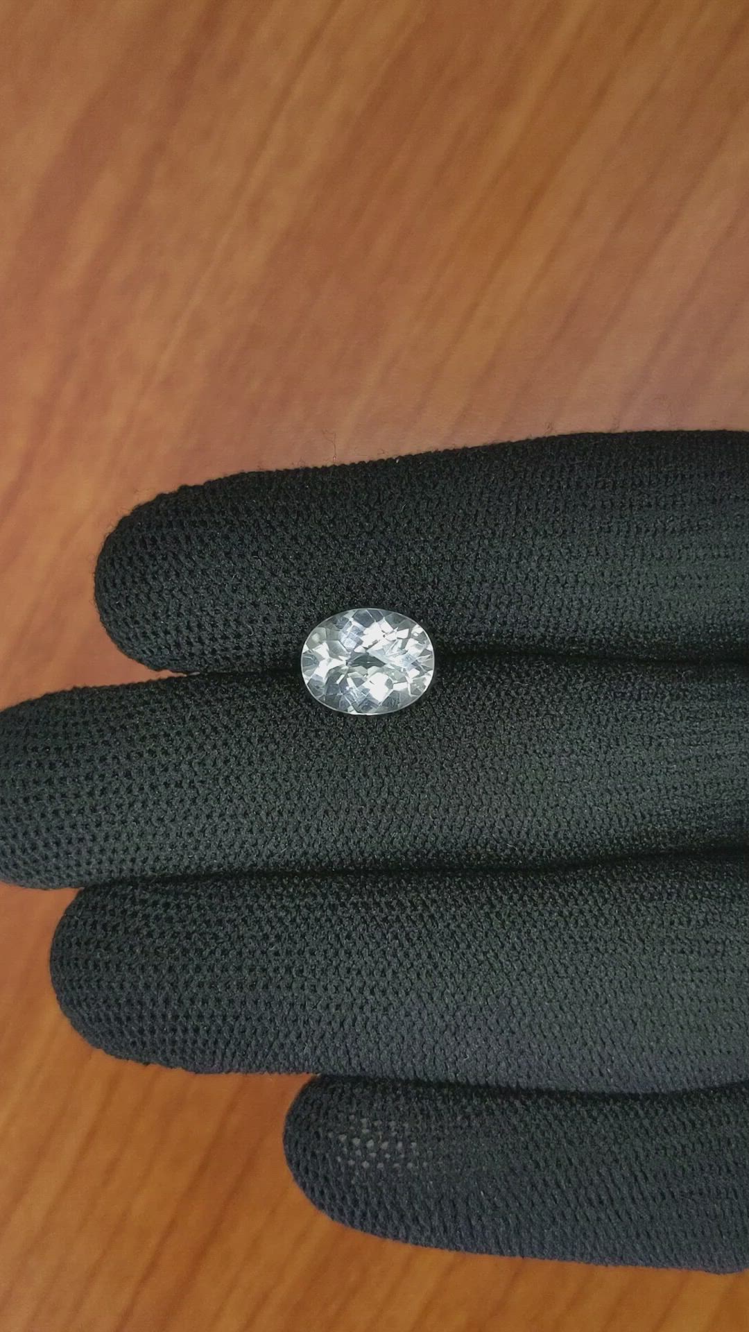 2.47 Ct. Cabochon Topaz from Ceylon (Sri Lanka) Size Video