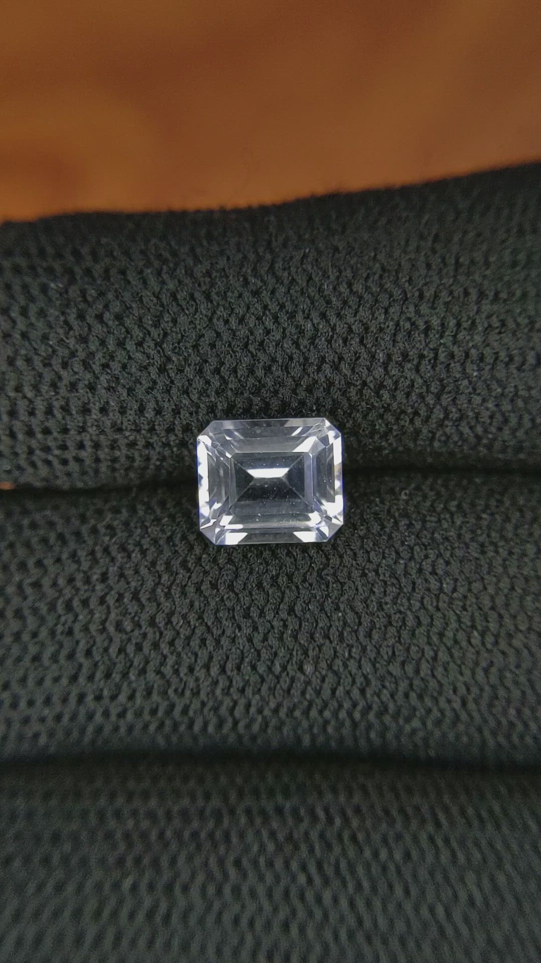 2.57 Ct. Topaz from Ceylon (Sri Lanka) Size Video