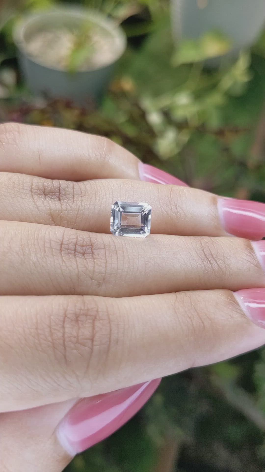 2.57 Ct. Topaz from Ceylon (Sri Lanka) Size Video