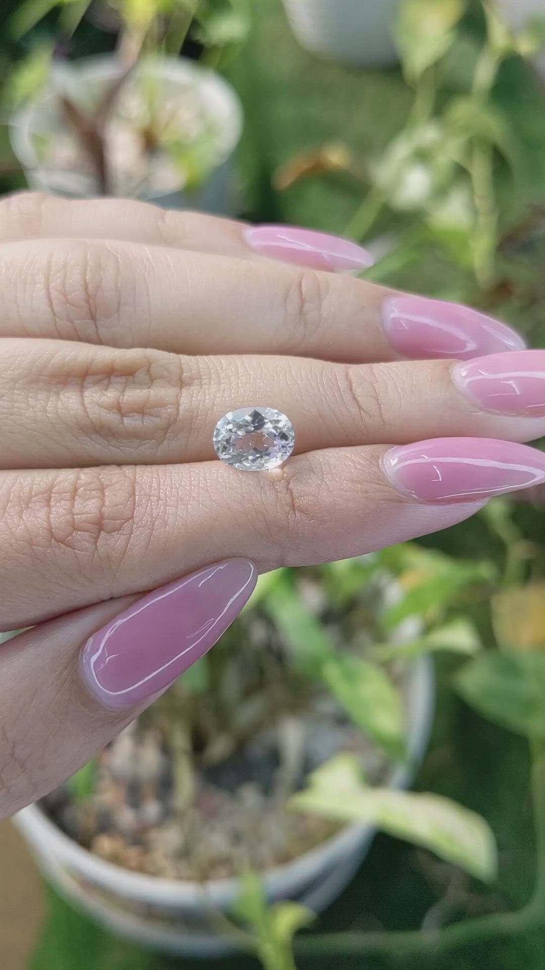 2.63 Ct. Topaz from Ceylon (Sri Lanka) Size Video