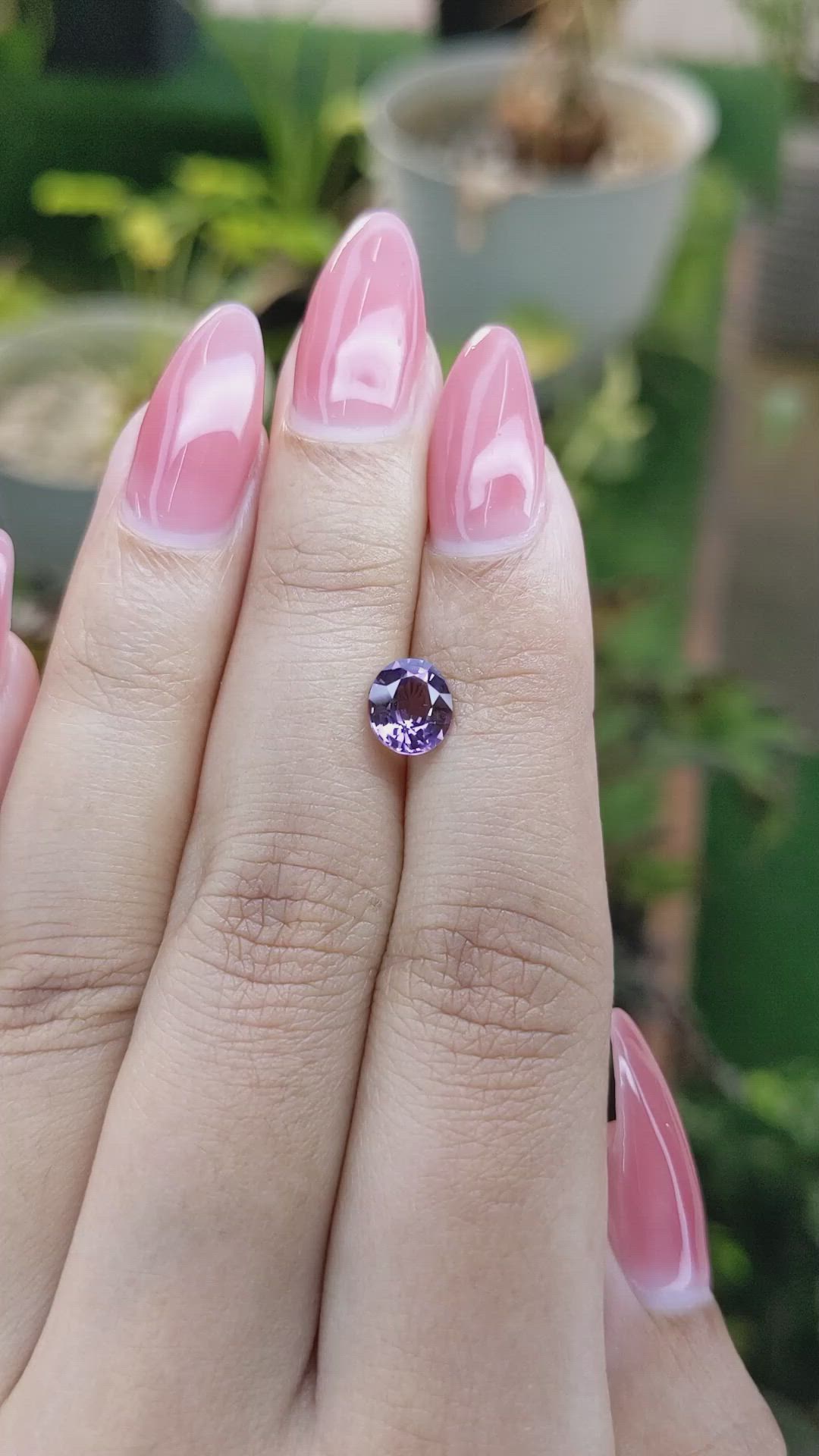 1.18 Ct. Spinel from Ceylon (Sri Lanka) Size Video