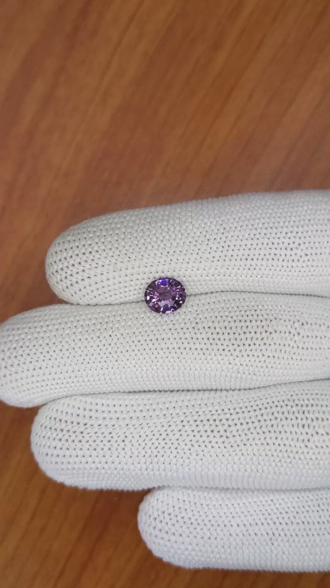 1.18 Ct. Spinel from Ceylon (Sri Lanka) Size Video