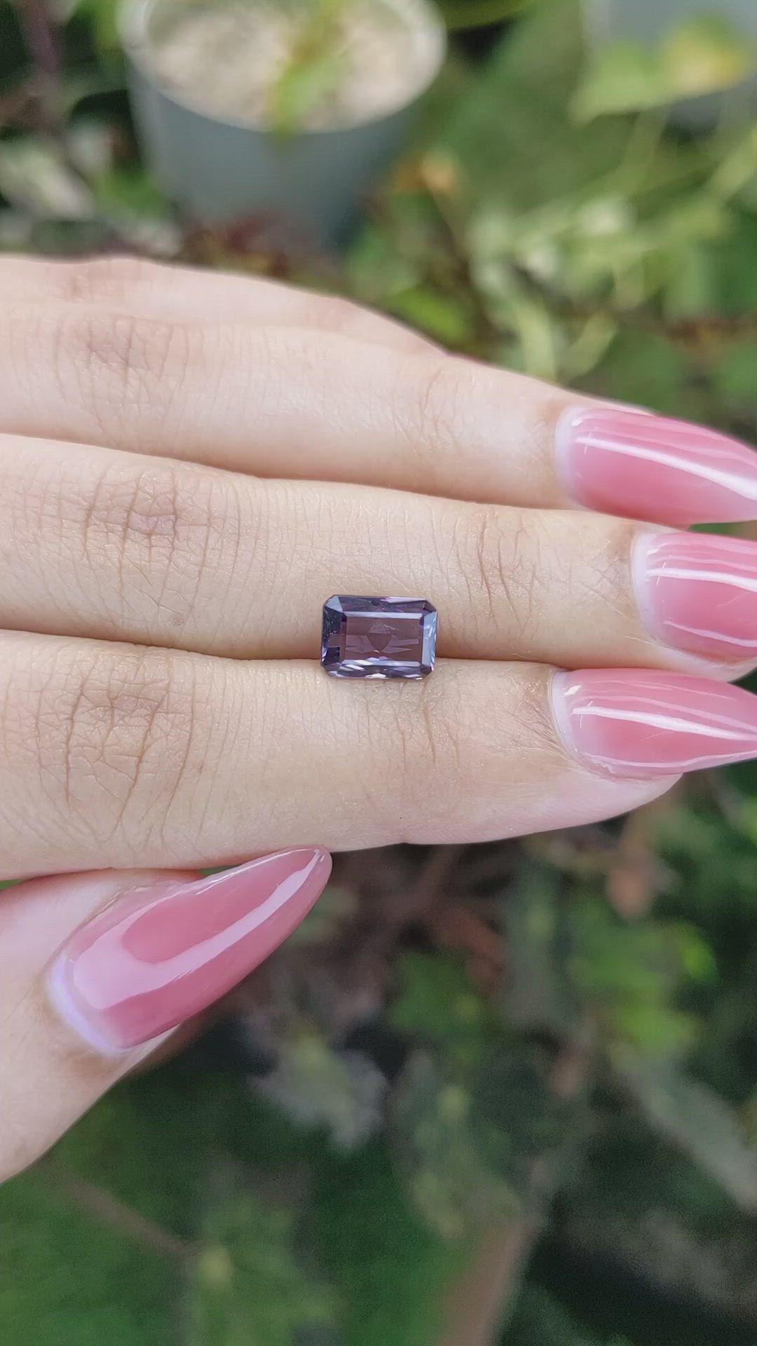 1.92 Ct. Spinel from Ceylon (Sri Lanka) Size Video