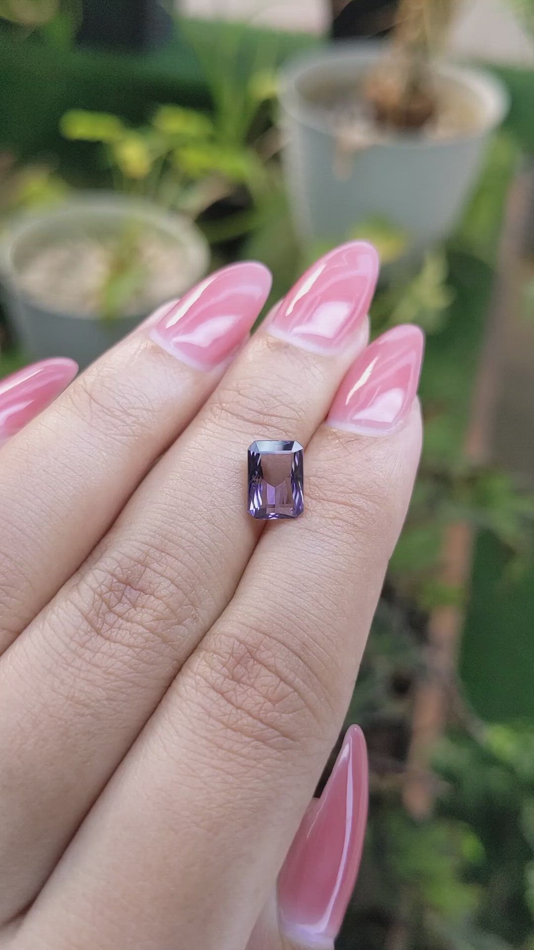 1.92 Ct. Spinel from Ceylon (Sri Lanka) Size Video