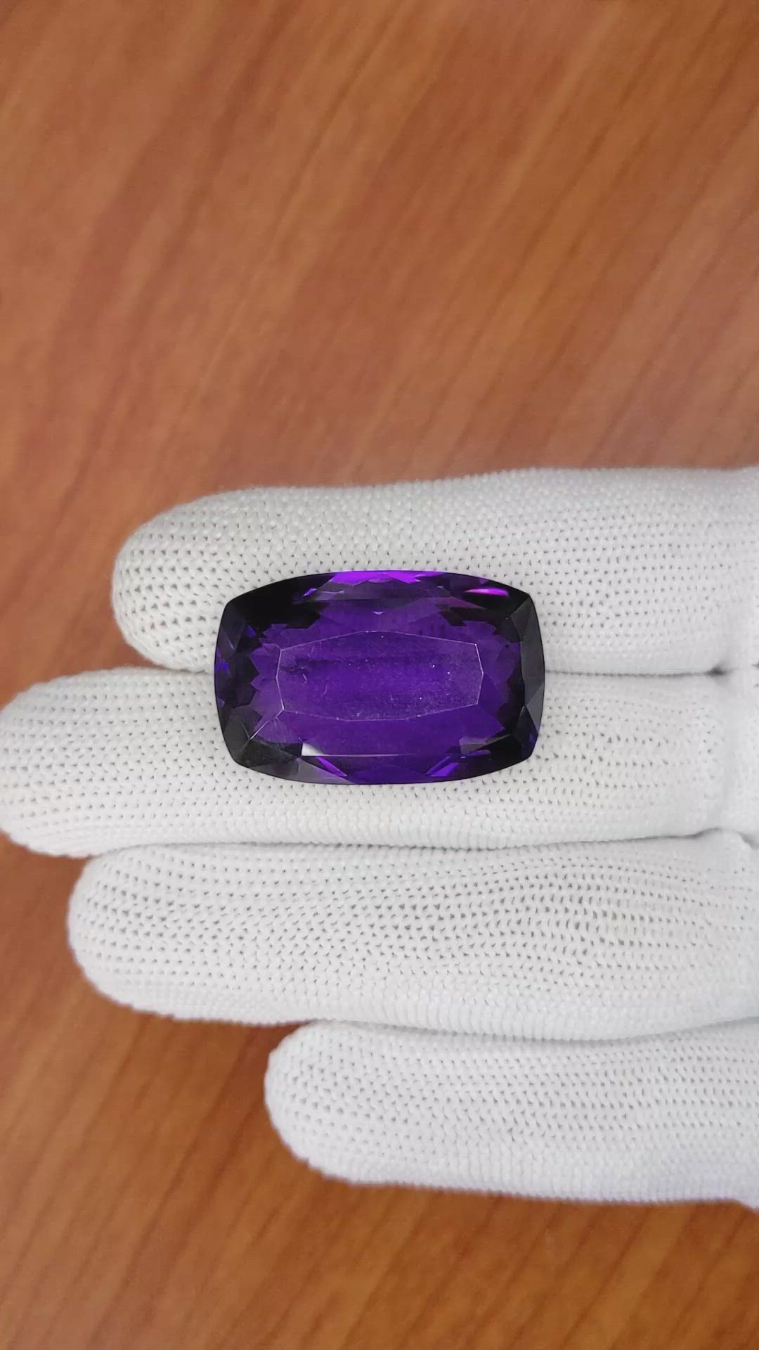 48.43 Ct. Amethyst from Ceylon (Sri Lanka) Size Video
