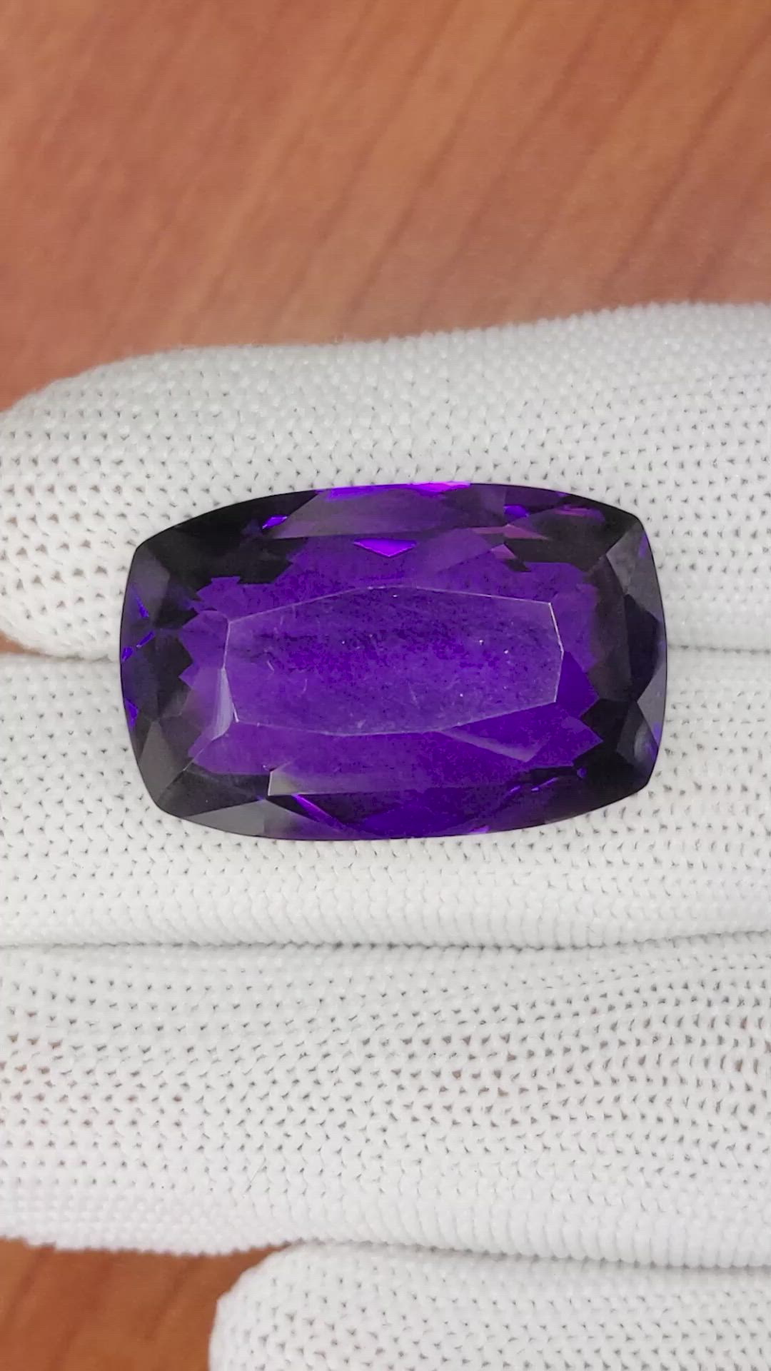 48.43 Ct. Amethyst from Ceylon (Sri Lanka) Size Video
