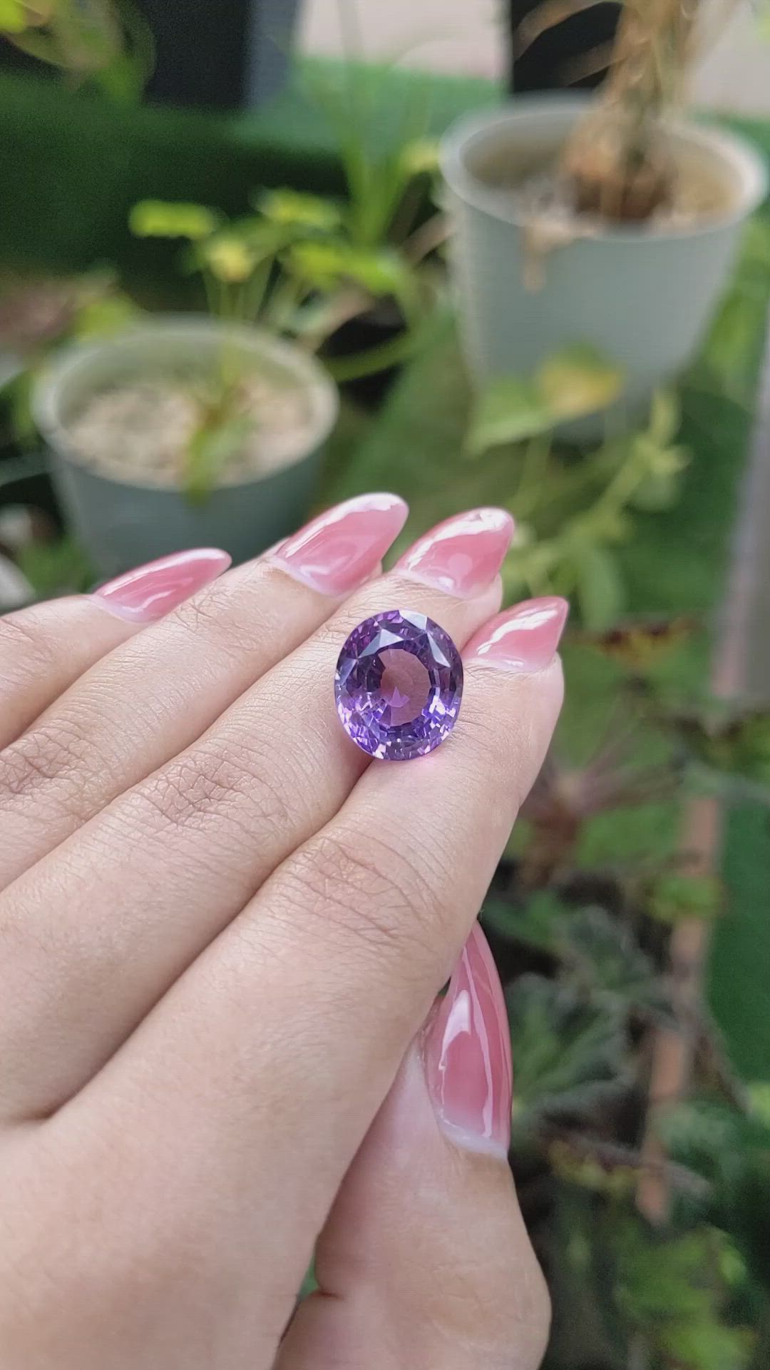 10.26 Ct. White Opal from Ceylon (Sri Lanka) Size Video