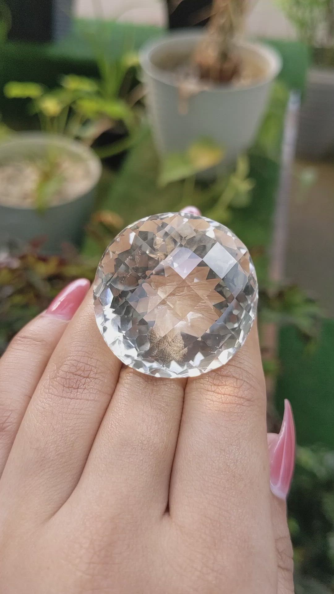 149.25 Ct. Smokey Quartz from Ceylon (Sri Lanka) Size Video