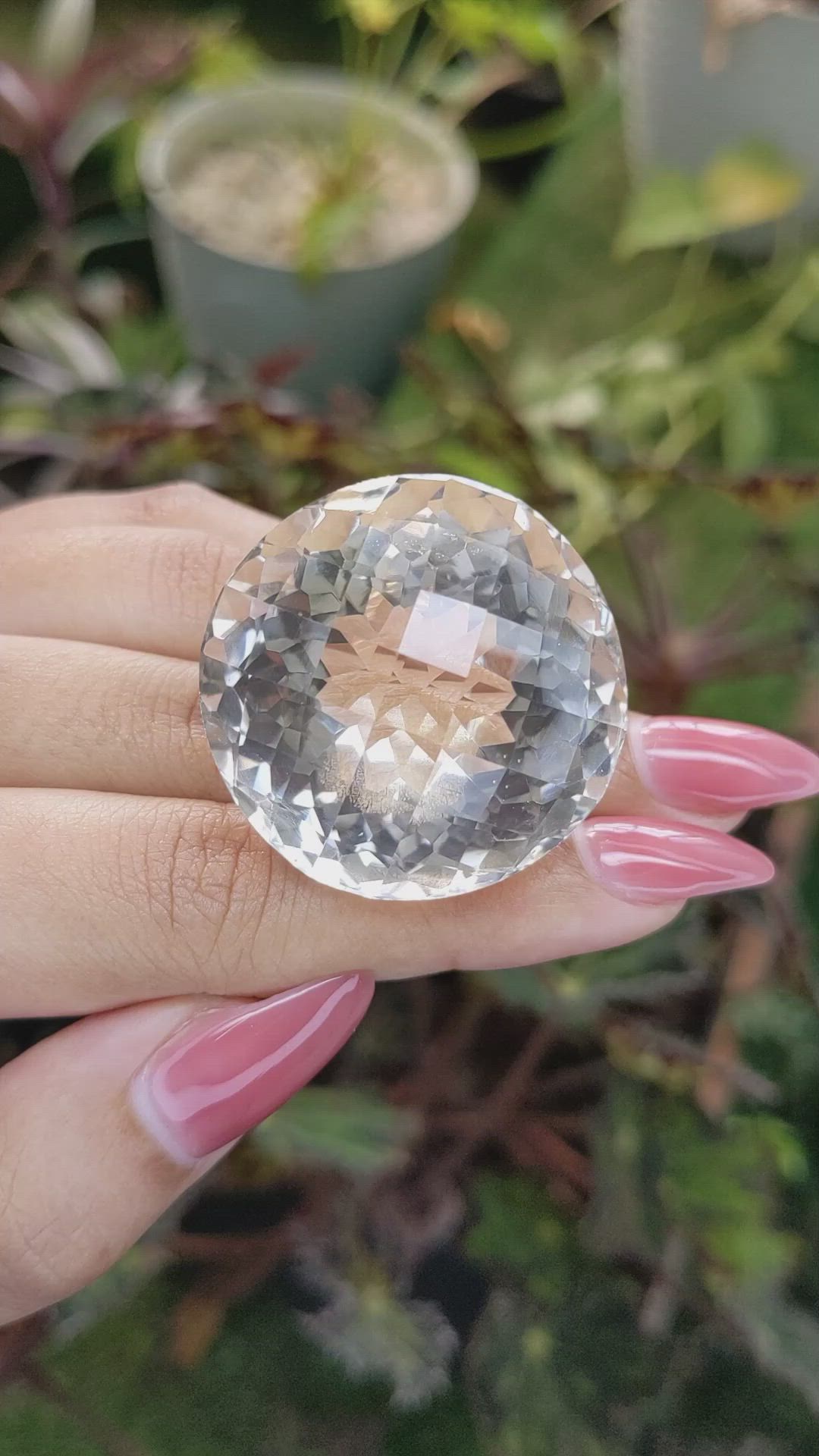 149.25 Ct. Smokey Quartz from Ceylon (Sri Lanka) Size Video