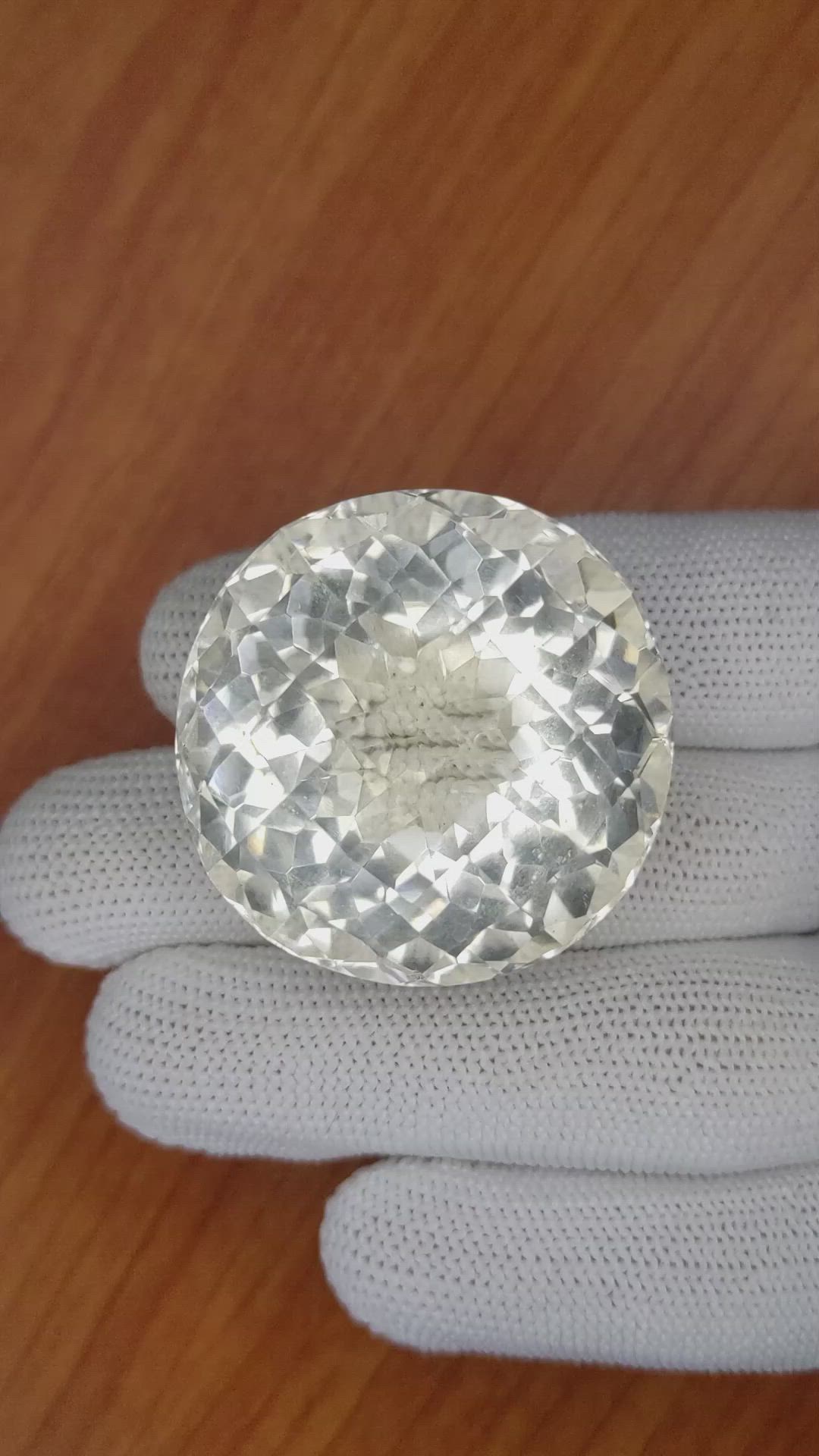 149.25 Ct. Smokey Quartz from Ceylon (Sri Lanka) Size Video