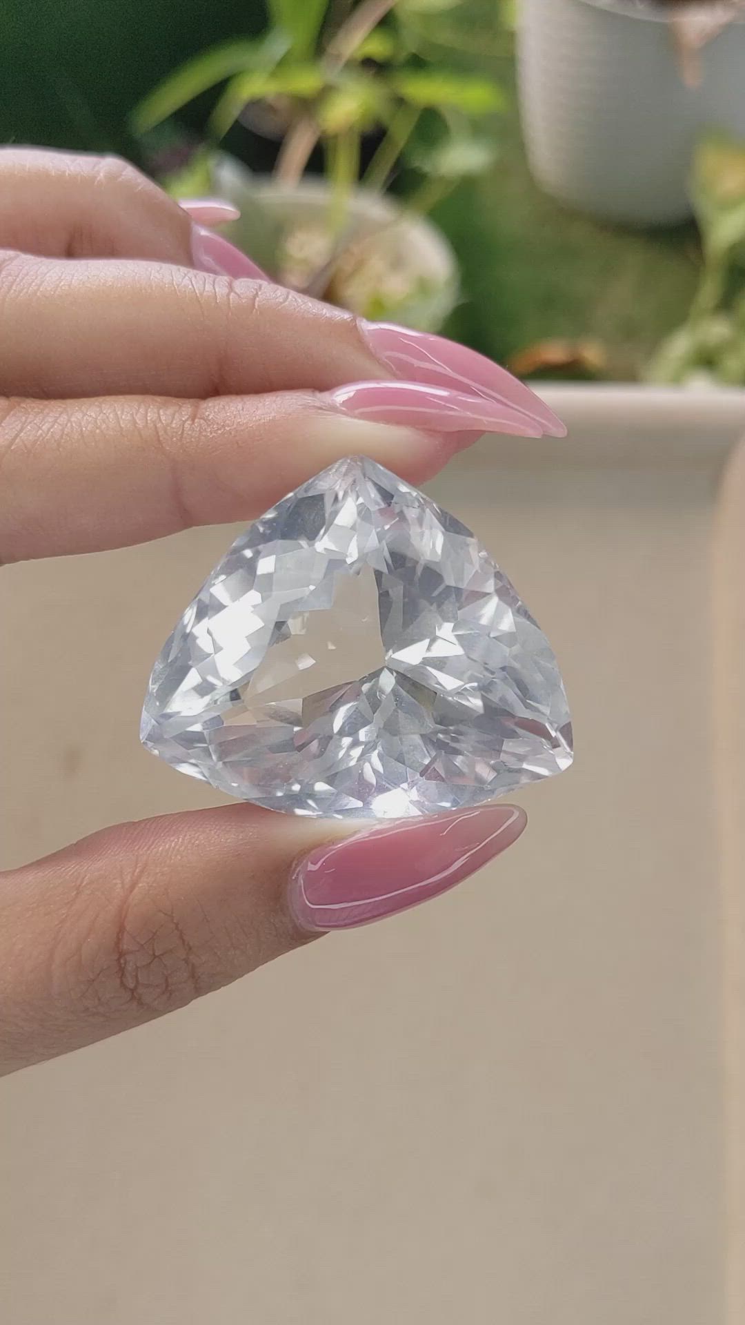 143.69 Ct. White Opal from Madagascar Size Video