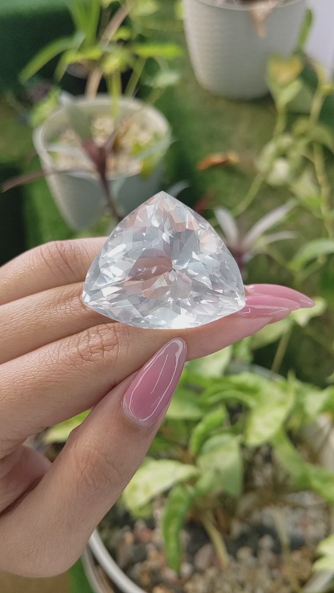 143.69 Ct. White Opal from Madagascar Size Video
