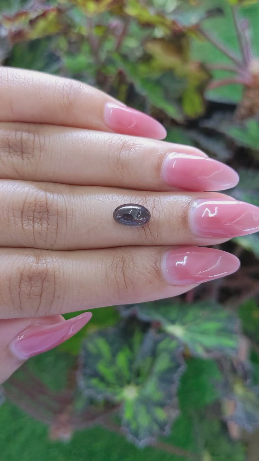 1.72 Ct. Cabochon Kornerupine from Ceylon (Sri Lanka) Size Video