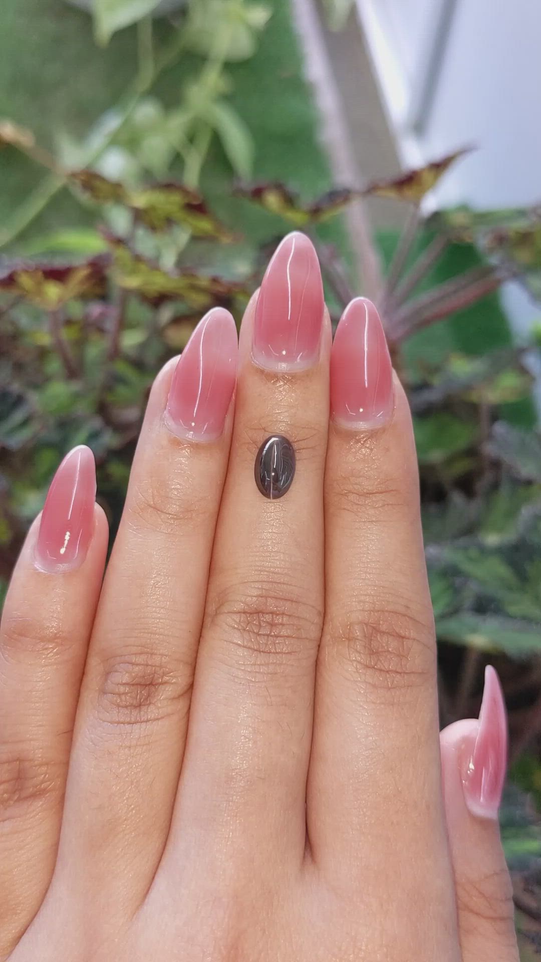 1.72 Ct. Cabochon Kornerupine from Ceylon (Sri Lanka) Size Video