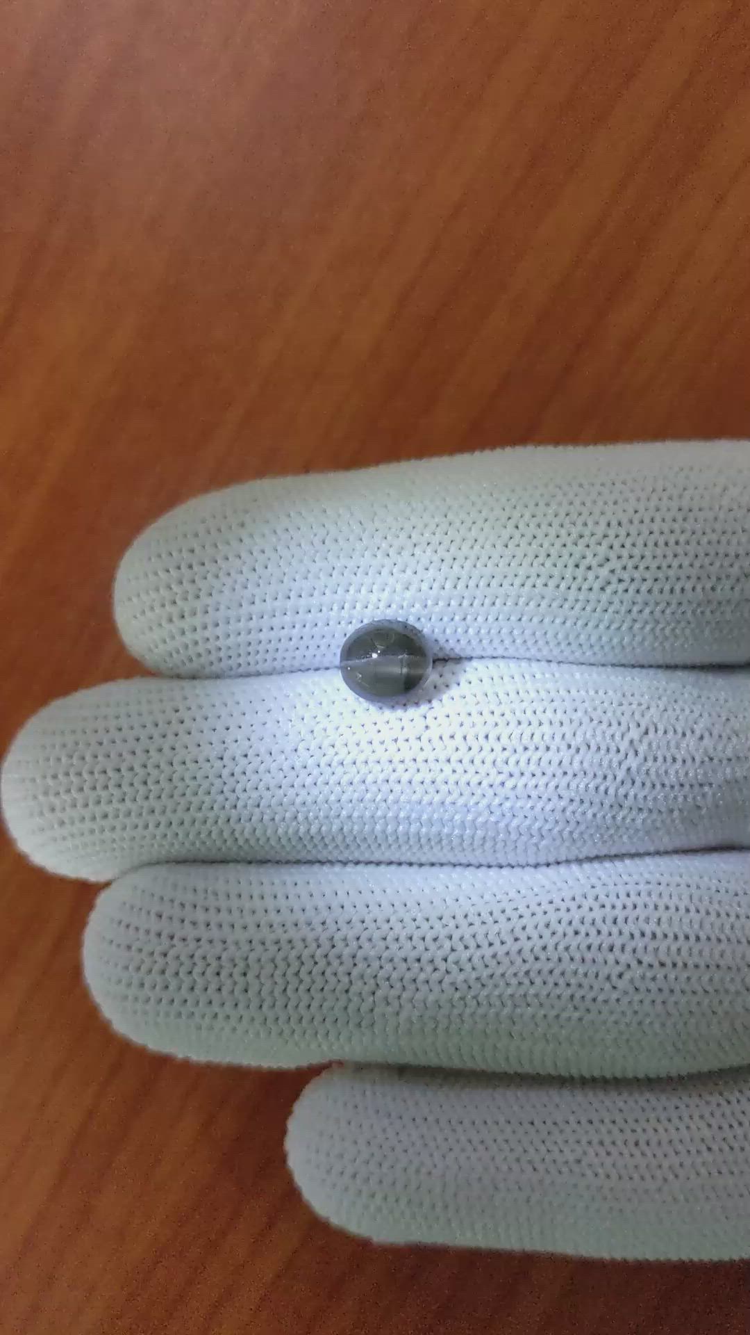 2.18 Ct. Cabochon White Opal from Ceylon (Sri Lanka) Size Video