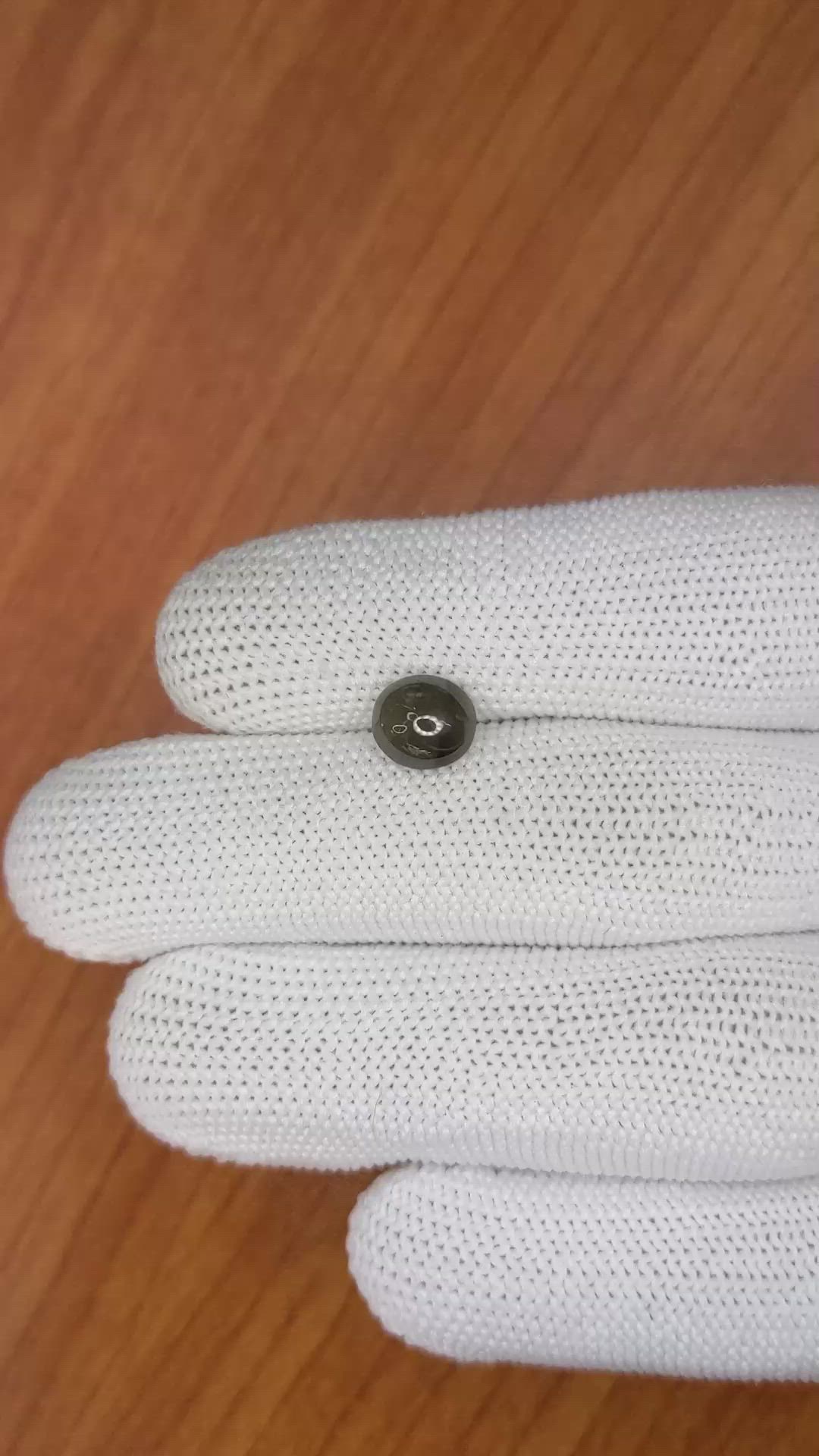 2.18 Ct. Cabochon White Opal from Ceylon (Sri Lanka) Size Video