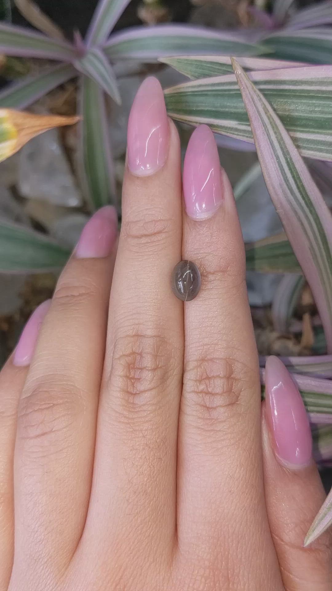 1.48 Ct. Cabochon Kornerupine from Ceylon (Sri Lanka) Size Video